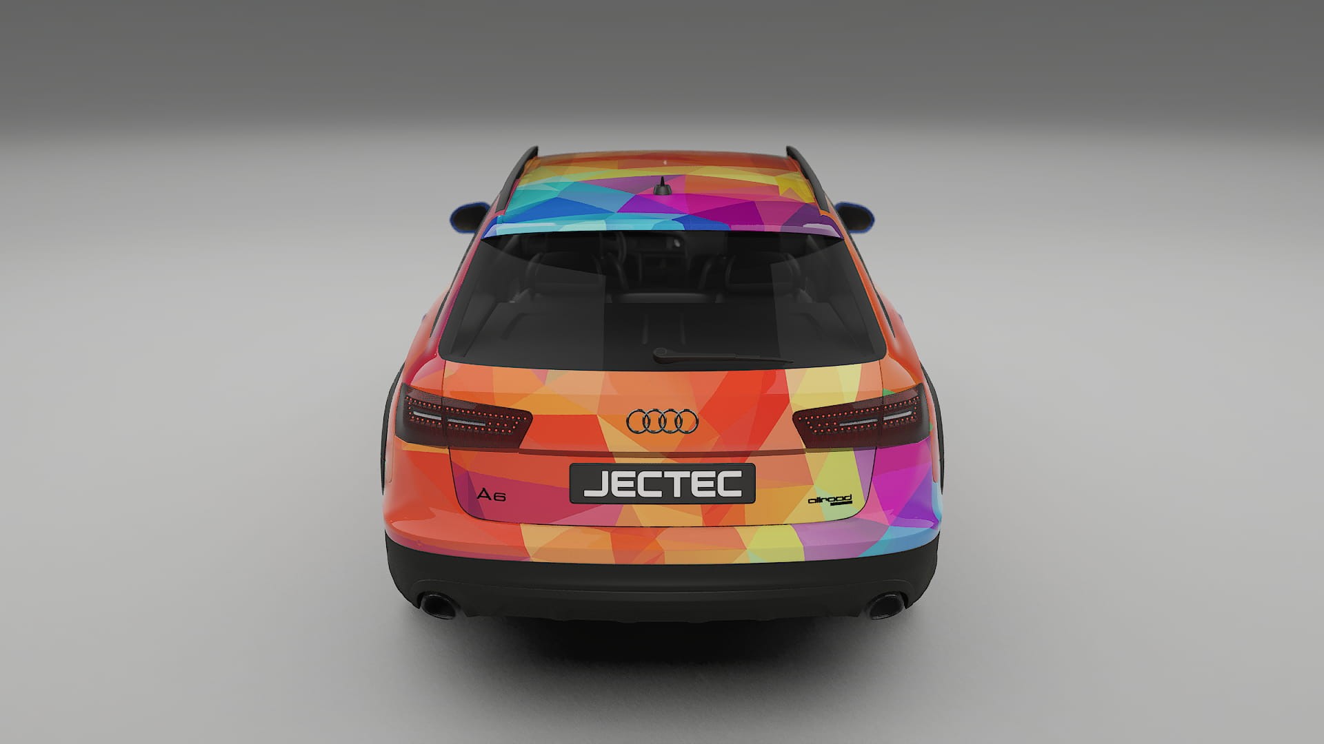 Audi A6 Allroad C7 prefacelift pre-LCI VECTOR VIBE – Kit Wrap PPF Personalizzato in Pellicola Poliuretanica Stampabile