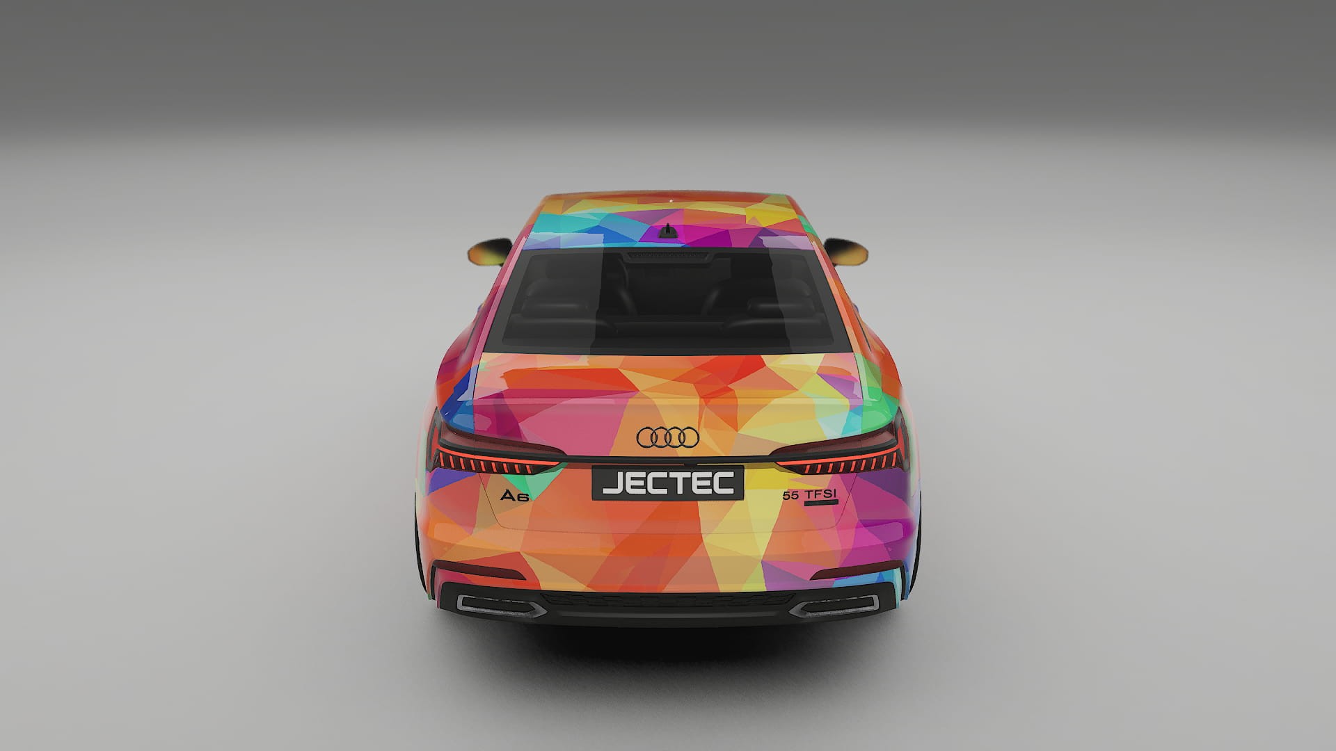 Audi A6 S-Line C8 VECTOR VIBE – Kit Wrap PPF Personalizzato in Pellicola Poliuretanica Stampabile