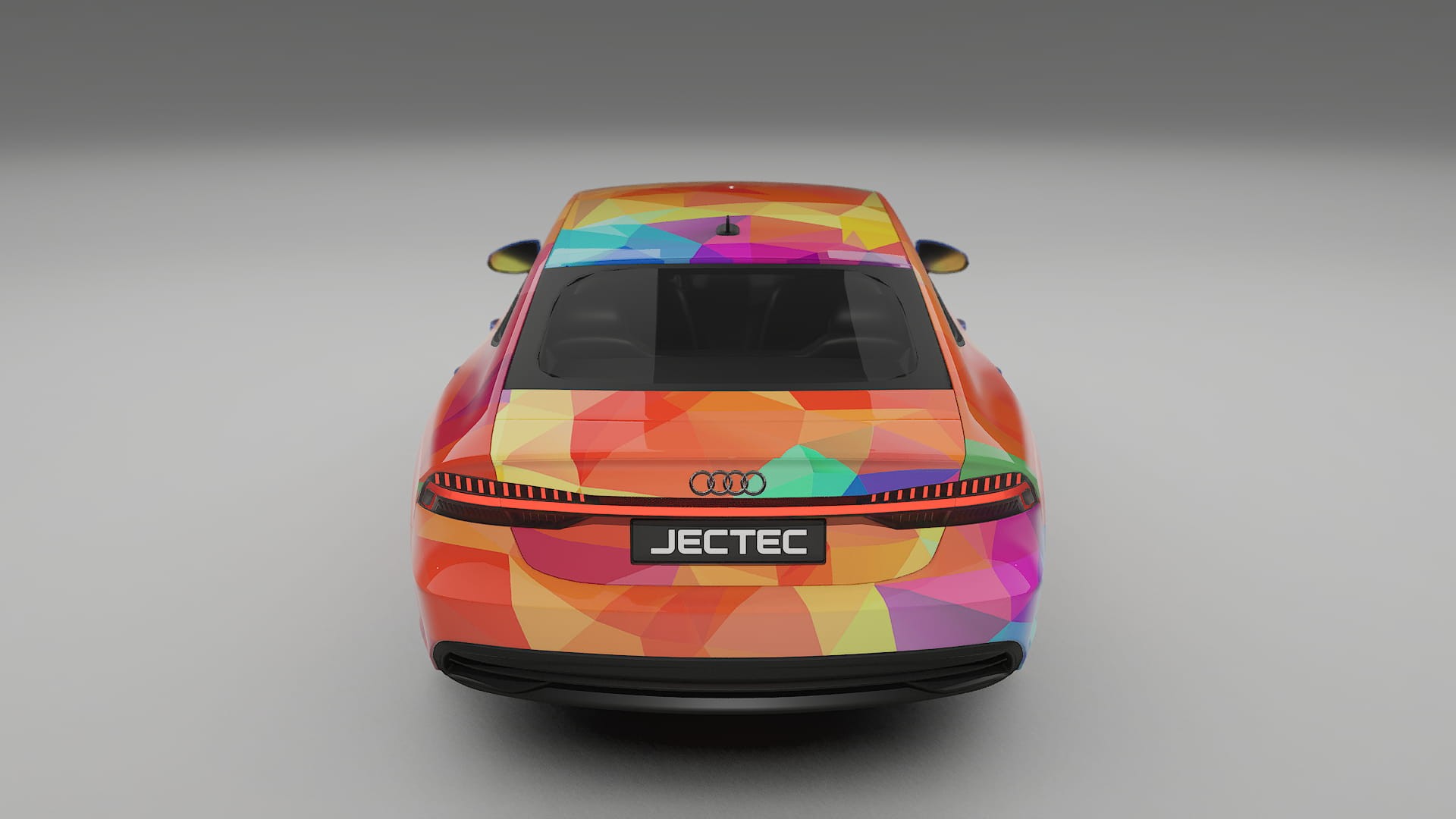 Audi A7 C8 Sportback prefacelift pre-LCI VECTOR VIBE – Kit Wrap PPF Personalizzato in Pellicola Poliuretanica Stampabile