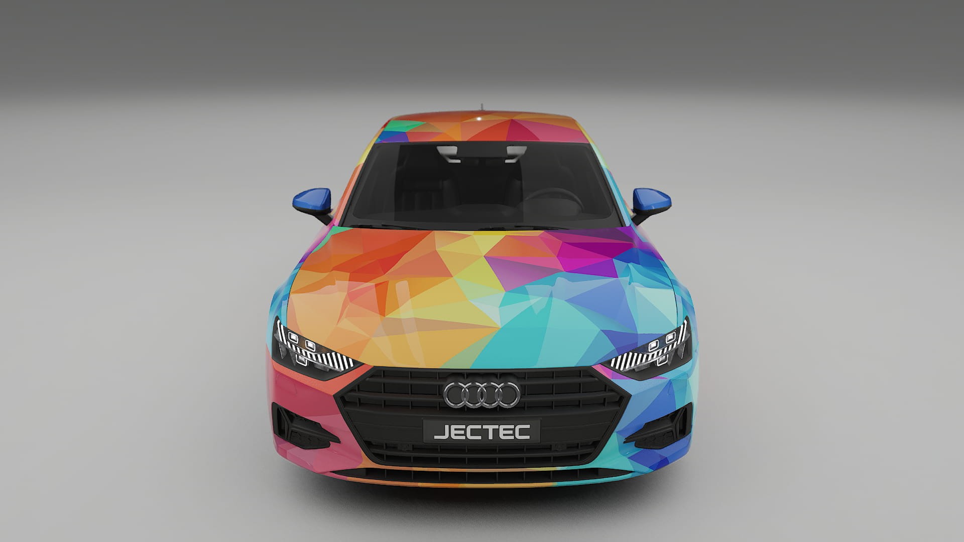 Audi A7 C8 Sportback prefacelift pre-LCI VECTOR VIBE – Kit Wrap PPF Personalizzato in Pellicola Poliuretanica Stampabile