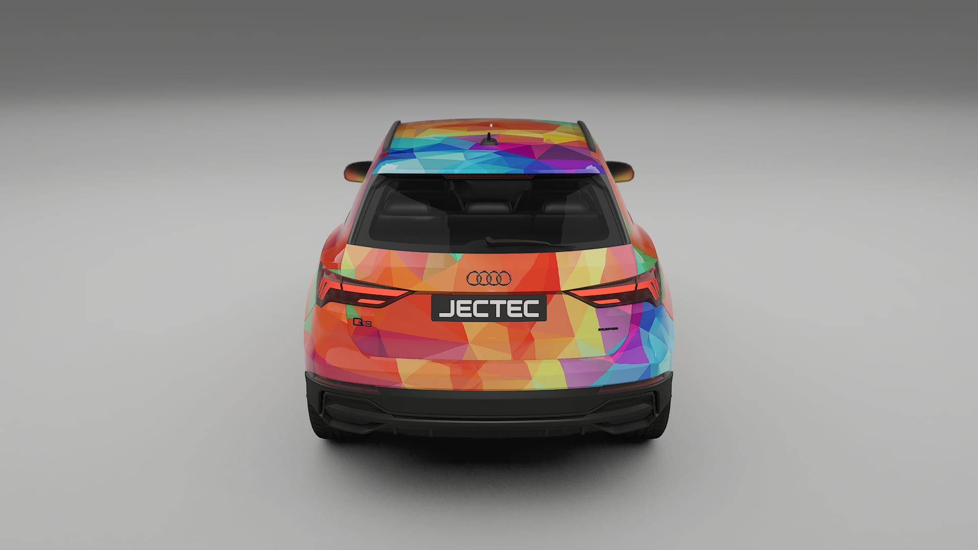 Audi Q3 S-Line F3 VECTOR VIBE – Kit Wrap PPF Personalizzato in Pellicola Poliuretanica Stampabile