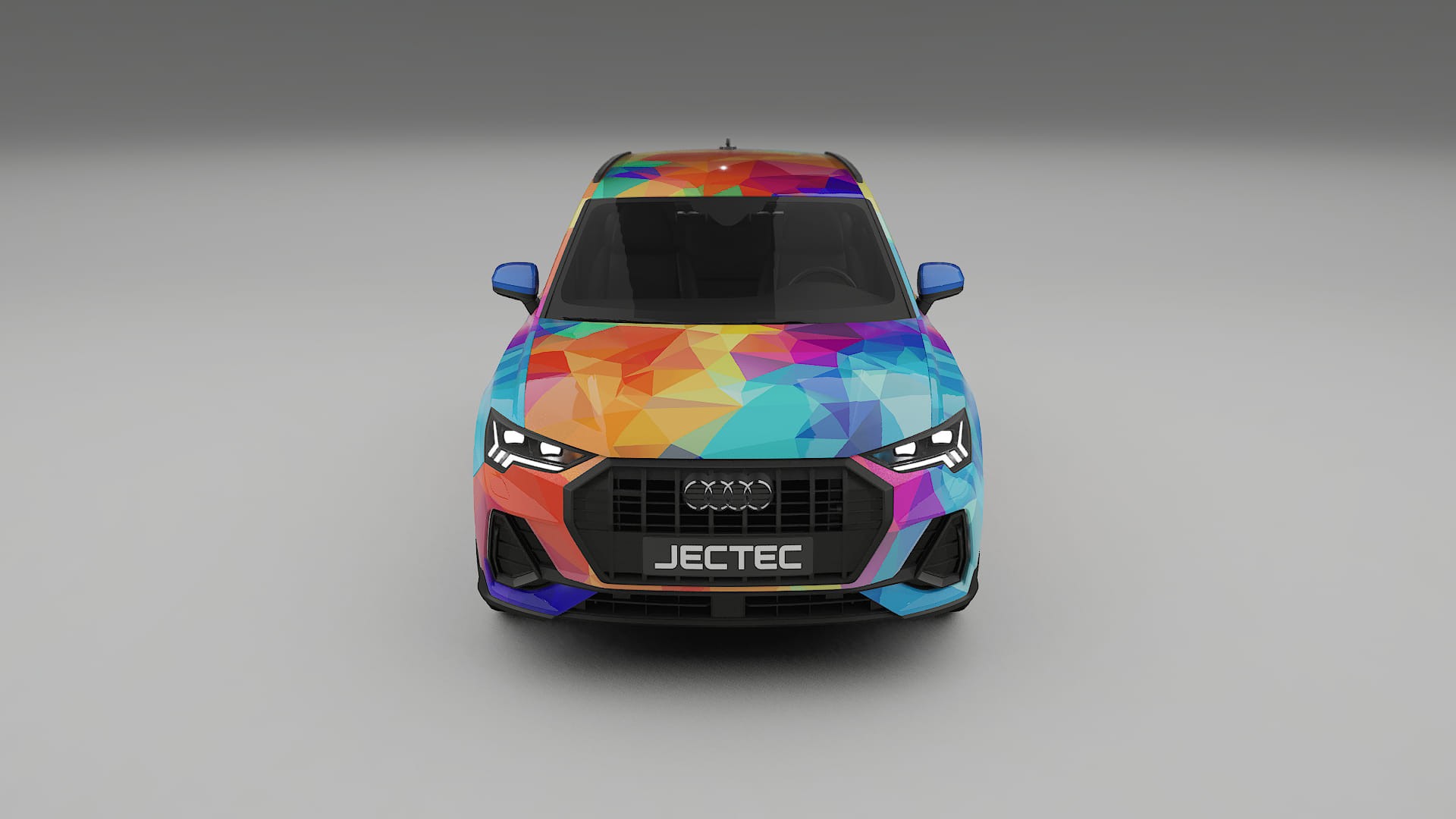 Audi Q3 S-Line F3 VECTOR VIBE – Kit Wrap PPF Personalizzato in Pellicola Poliuretanica Stampabile