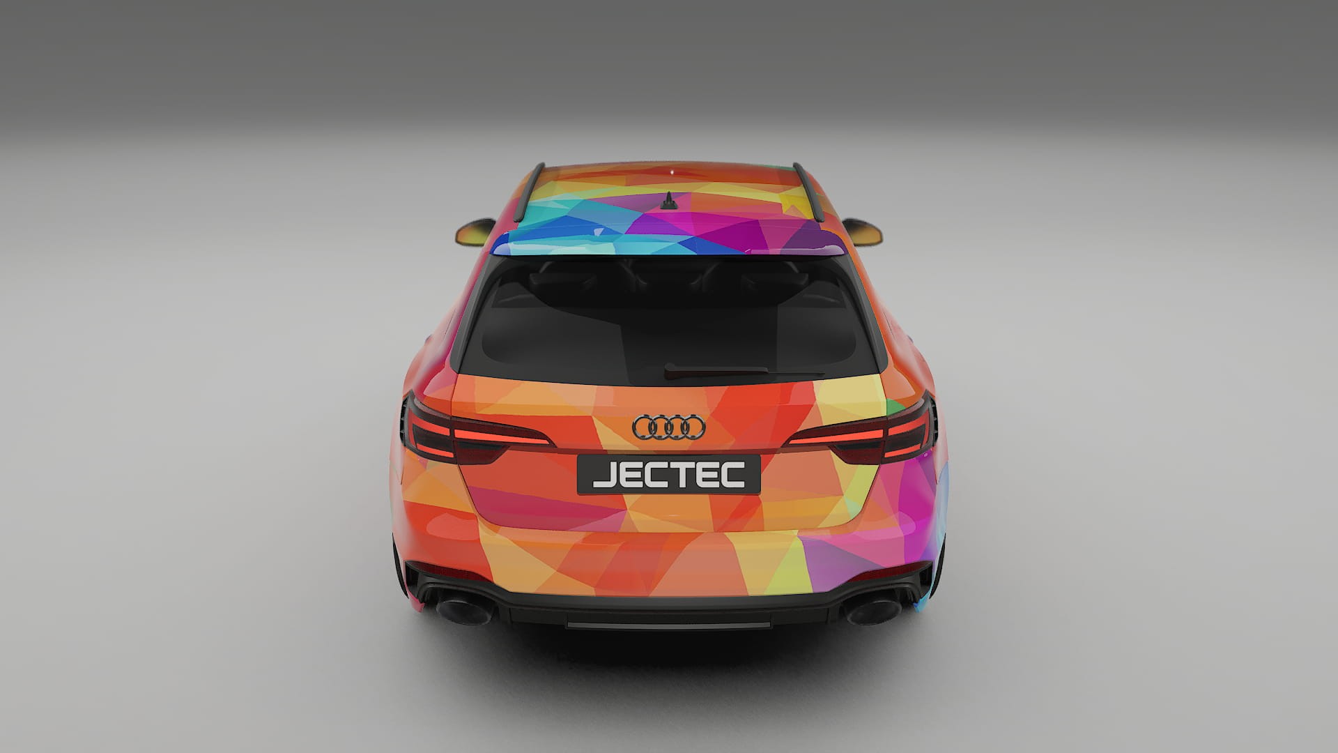 Audi RS4 Avant B9 prefacelift pre-LCI VECTOR VIBE – Kit Wrap PPF Personalizzato in Pellicola Poliuretanica Stampabile