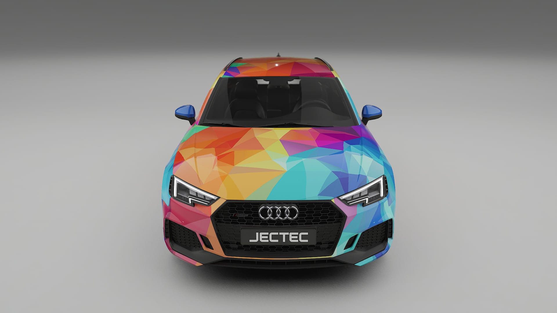 Audi RS4 Avant B9 prefacelift pre-LCI VECTOR VIBE – Kit Wrap PPF Personalizzato in Pellicola Poliuretanica Stampabile
