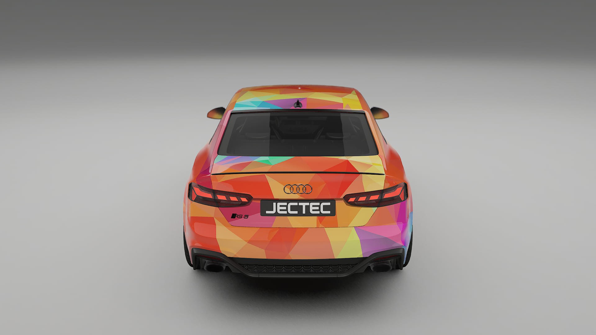 Audi RS5 Coupe B9 facelift pre-LCI VECTOR VIBE – Kit Wrap PPF Personalizzato in Pellicola Poliuretanica Stampabile