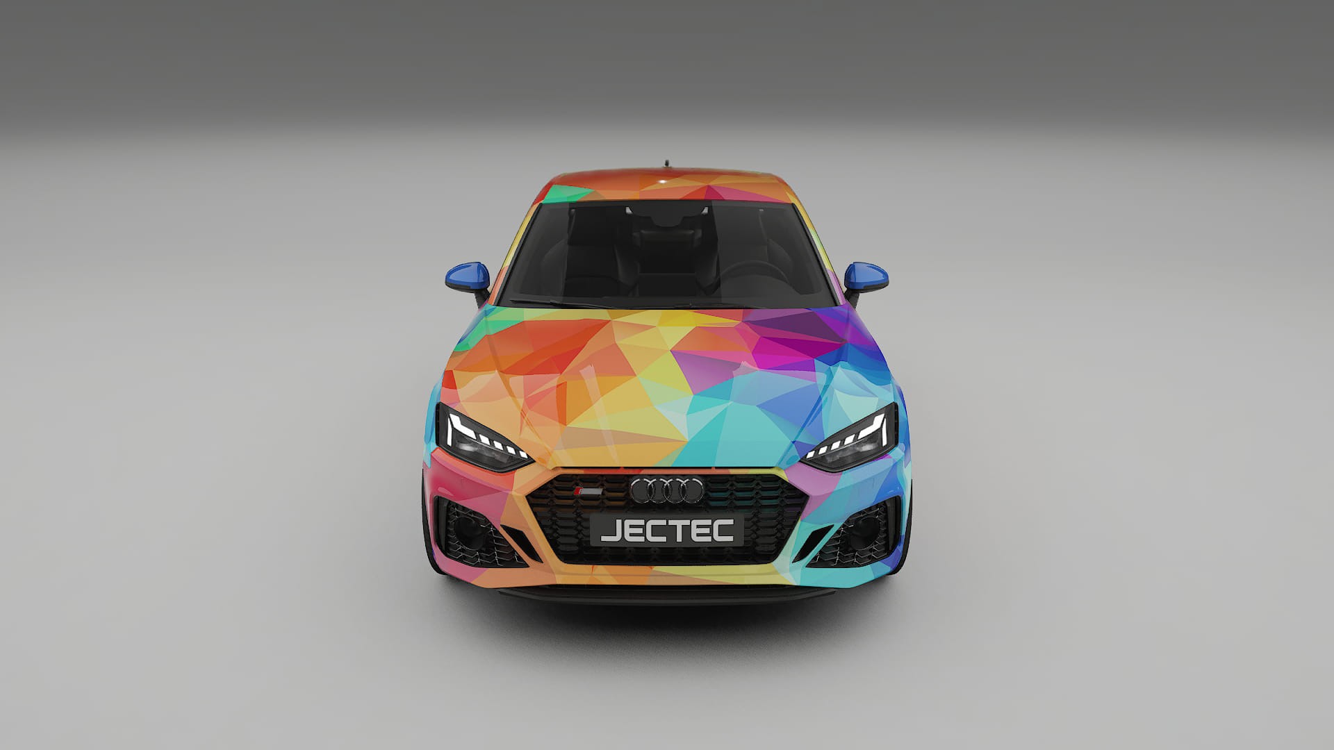Audi RS5 Coupe B9 facelift pre-LCI VECTOR VIBE – Kit Wrap PPF Personalizzato in Pellicola Poliuretanica Stampabile