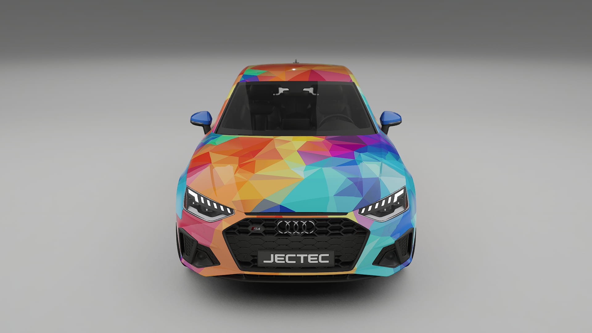 Audi S4 Sedan B9 facelift LCI VECTOR VIBE – Kit Wrap PPF Personalizzato in Pellicola Poliuretanica Stampabile