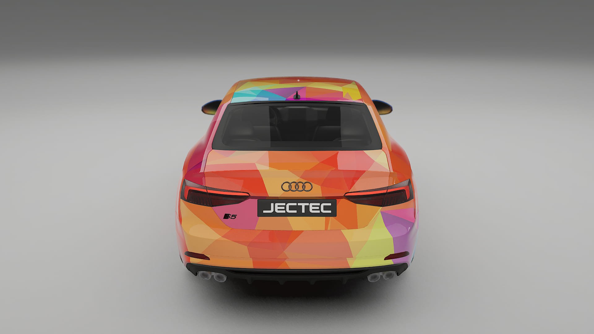Audi S5 B9 prefacelift pre-LCI VECTOR VIBE – Kit Wrap PPF Personalizzato in Pellicola Poliuretanica Stampabile