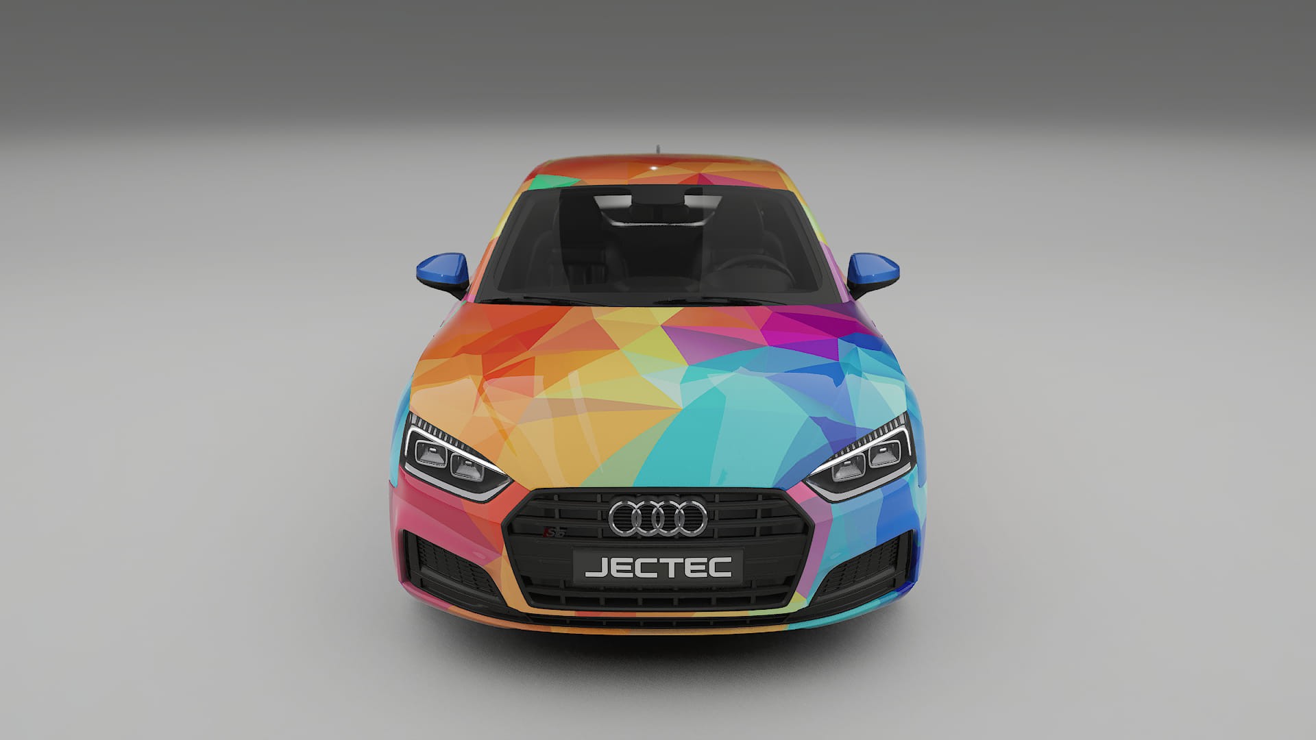 Audi S5 B9 prefacelift pre-LCI VECTOR VIBE – Kit Wrap PPF Personalizzato in Pellicola Poliuretanica Stampabile