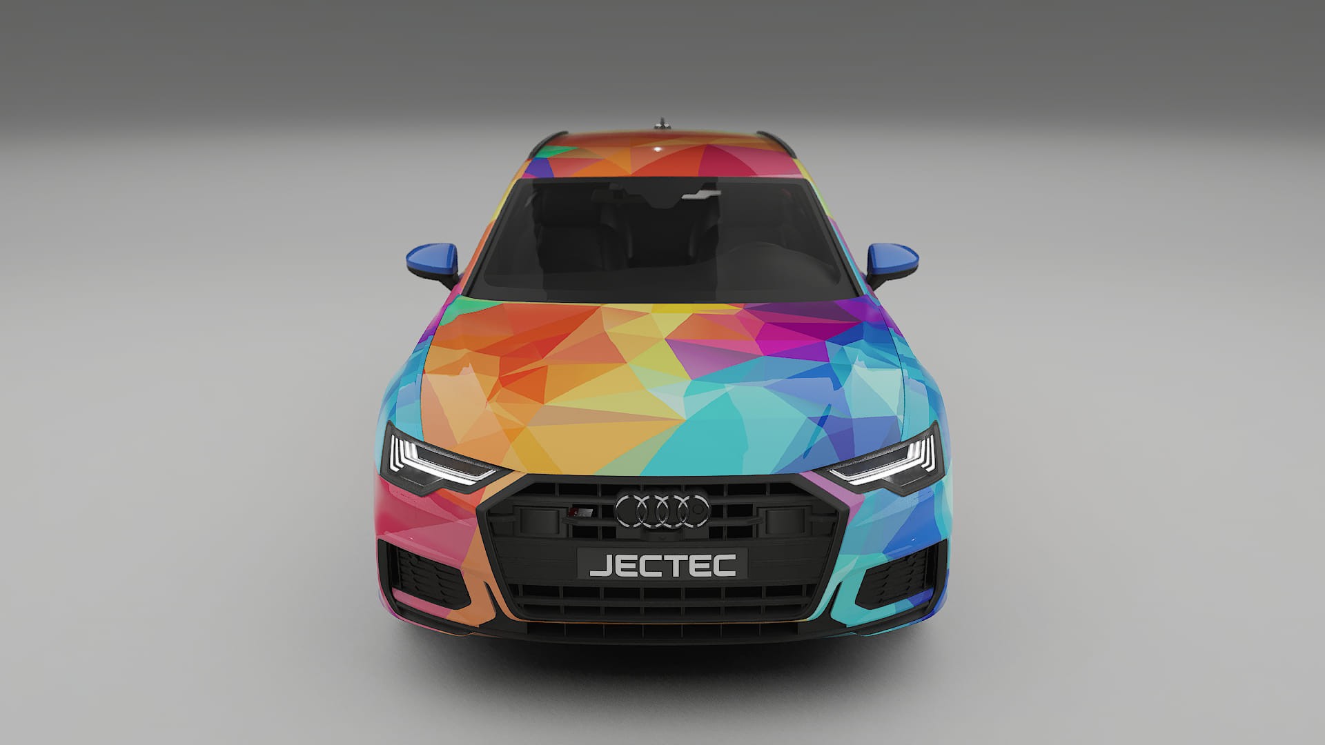 Audi S6 Avant prefacelift pre-LCI C8 VECTOR VIBE – Kit Wrap PPF Personalizzato in Pellicola Poliuretanica Stampabile