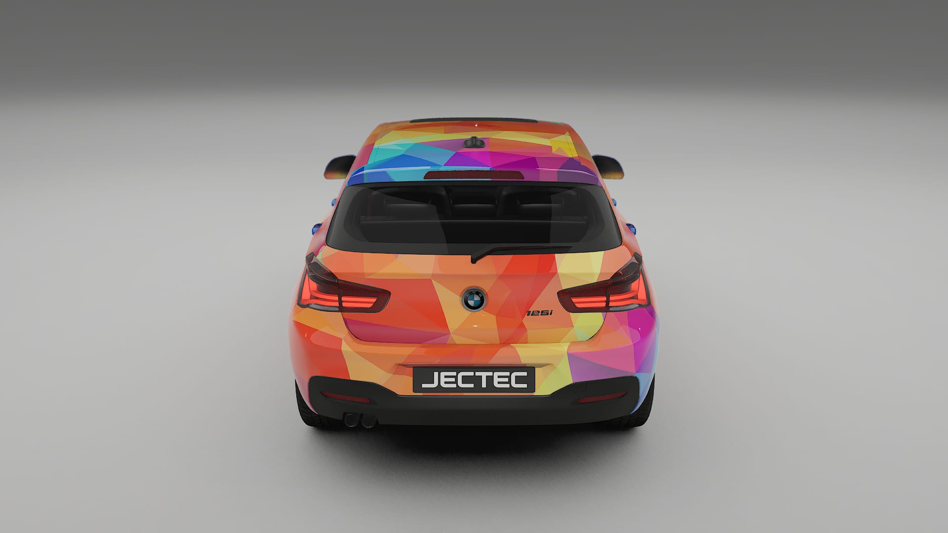 BMW 1 F20 facelift LCI VECTOR VIBE – Kit Wrap PPF Personalizzato in Pellicola Poliuretanica Stampabile
