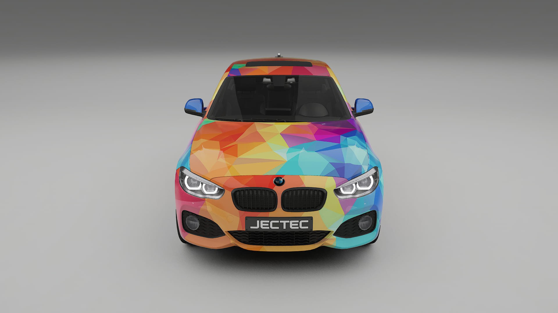 BMW 1 F20 facelift LCI VECTOR VIBE – Kit Wrap PPF Personalizzato in Pellicola Poliuretanica Stampabile