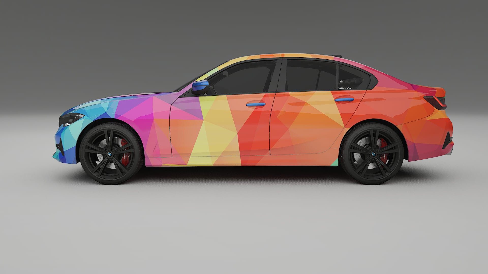 BMW 3 G20 prefacelift pre-LCI VECTOR VIBE – Kit Wrap PPF Personalizzato in Pellicola Poliuretanica Stampabile