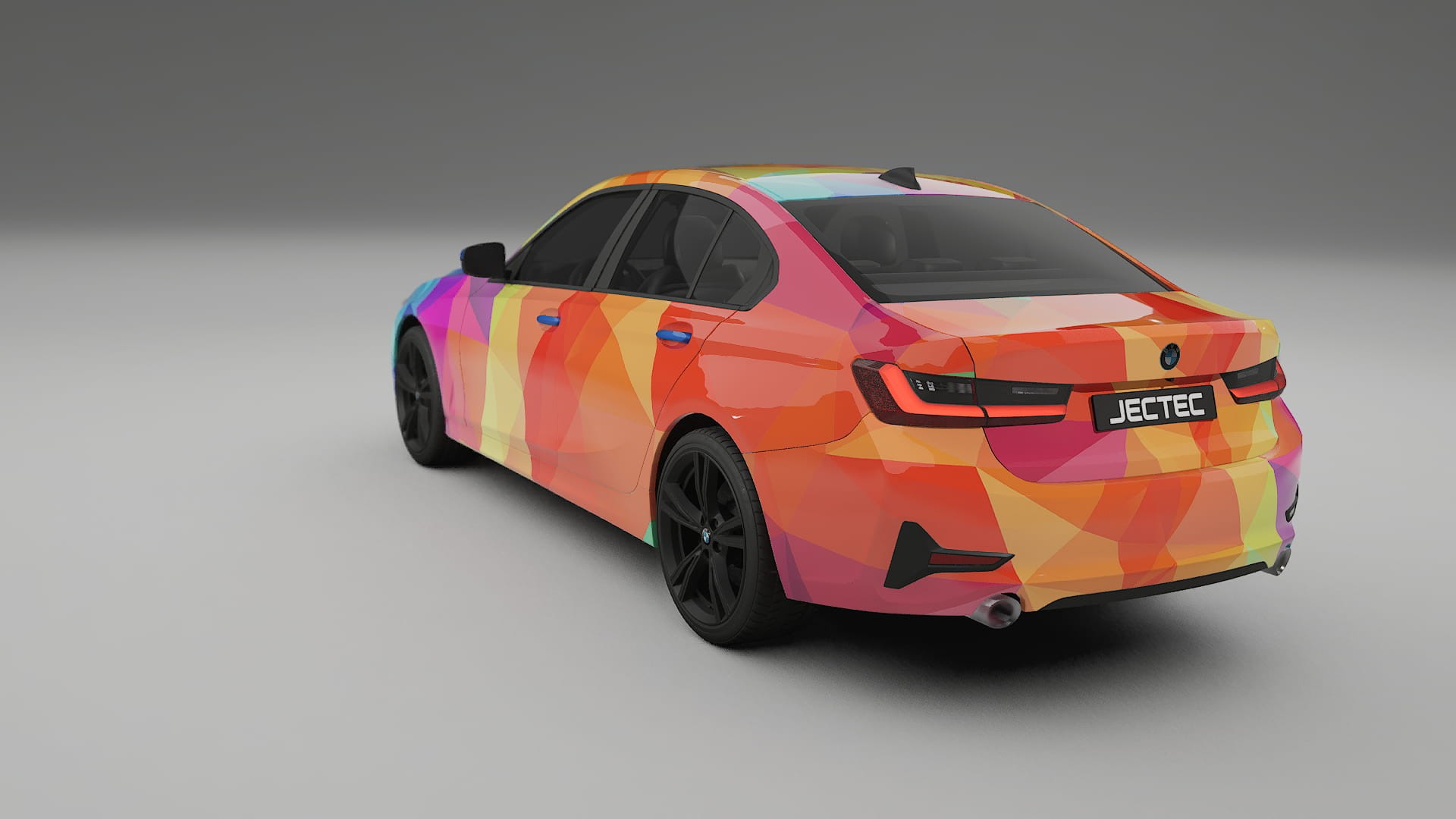 BMW 3 G20 prefacelift pre-LCI VECTOR VIBE – Kit Wrap PPF Personalizzato in Pellicola Poliuretanica Stampabile