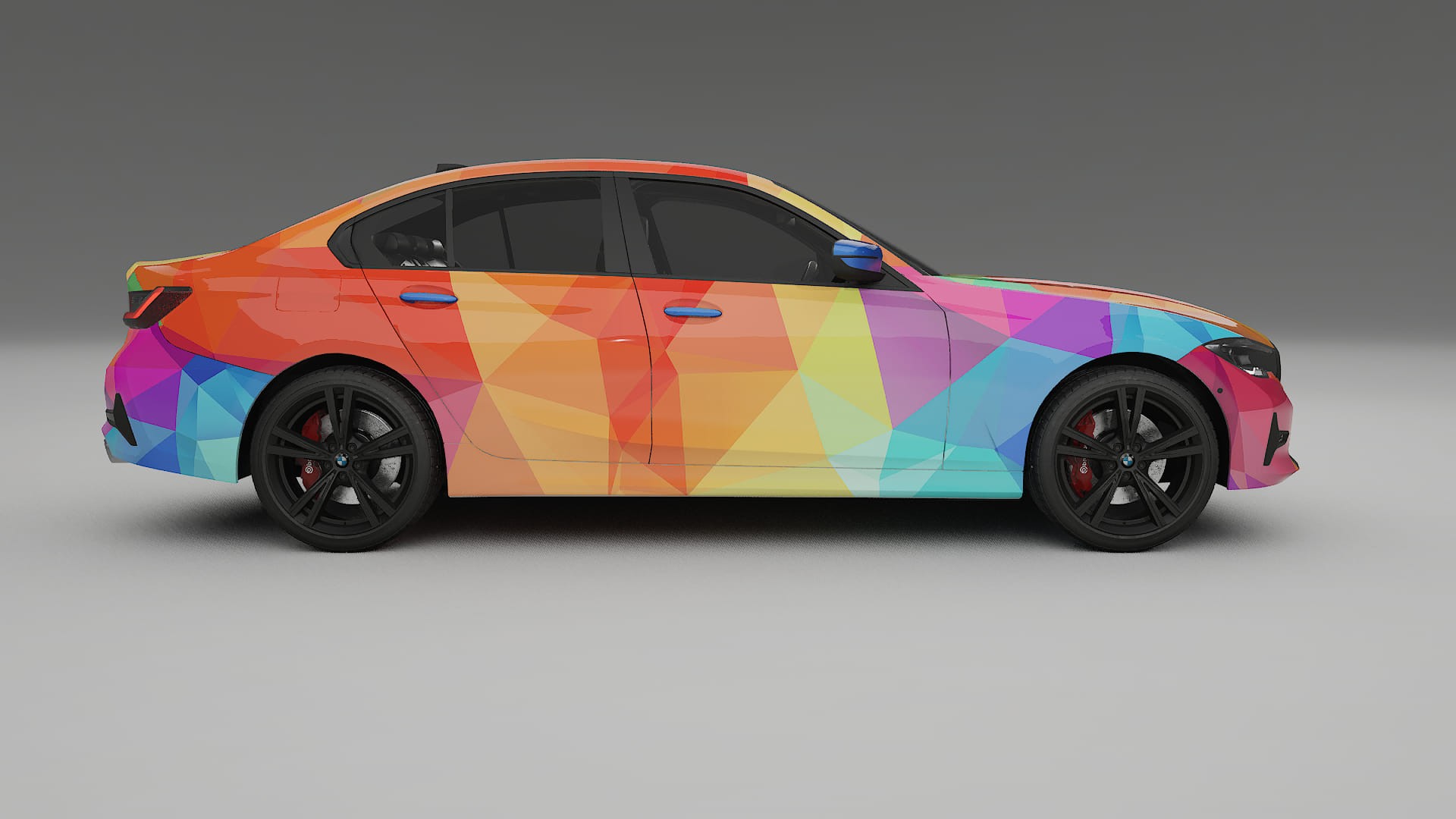 BMW 3 G20 prefacelift pre-LCI VECTOR VIBE – Kit Wrap PPF Personalizzato in Pellicola Poliuretanica Stampabile