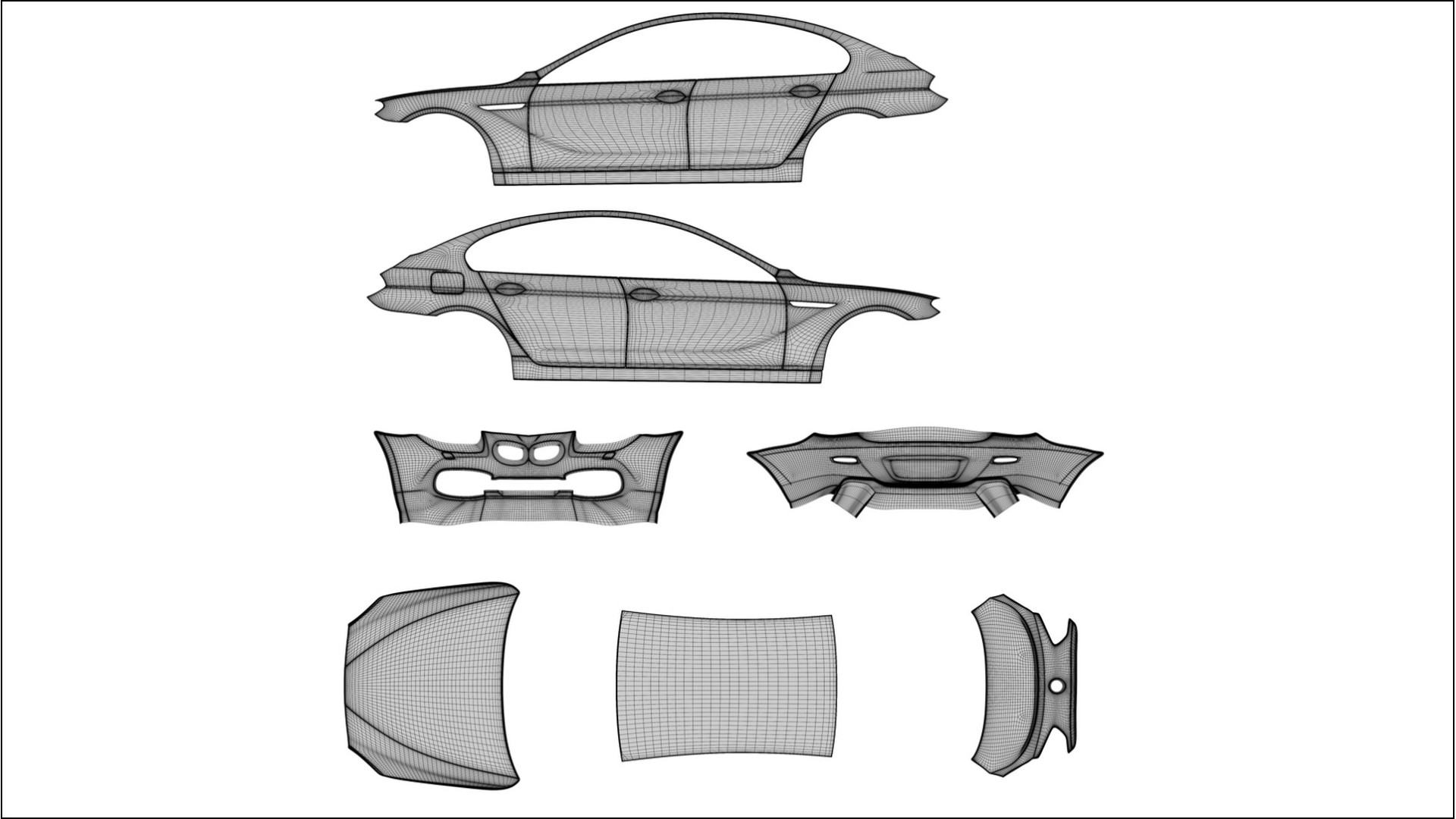BMW 6 F06 VECTOR VIBE – Kit Wrap PPF Personalizzato in Pellicola Poliuretanica Stampabile