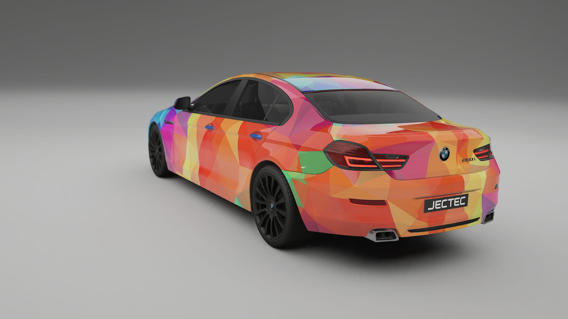 BMW 6 F06 VECTOR VIBE – Kit Wrap PPF Personalizzato in Pellicola Poliuretanica Stampabile
