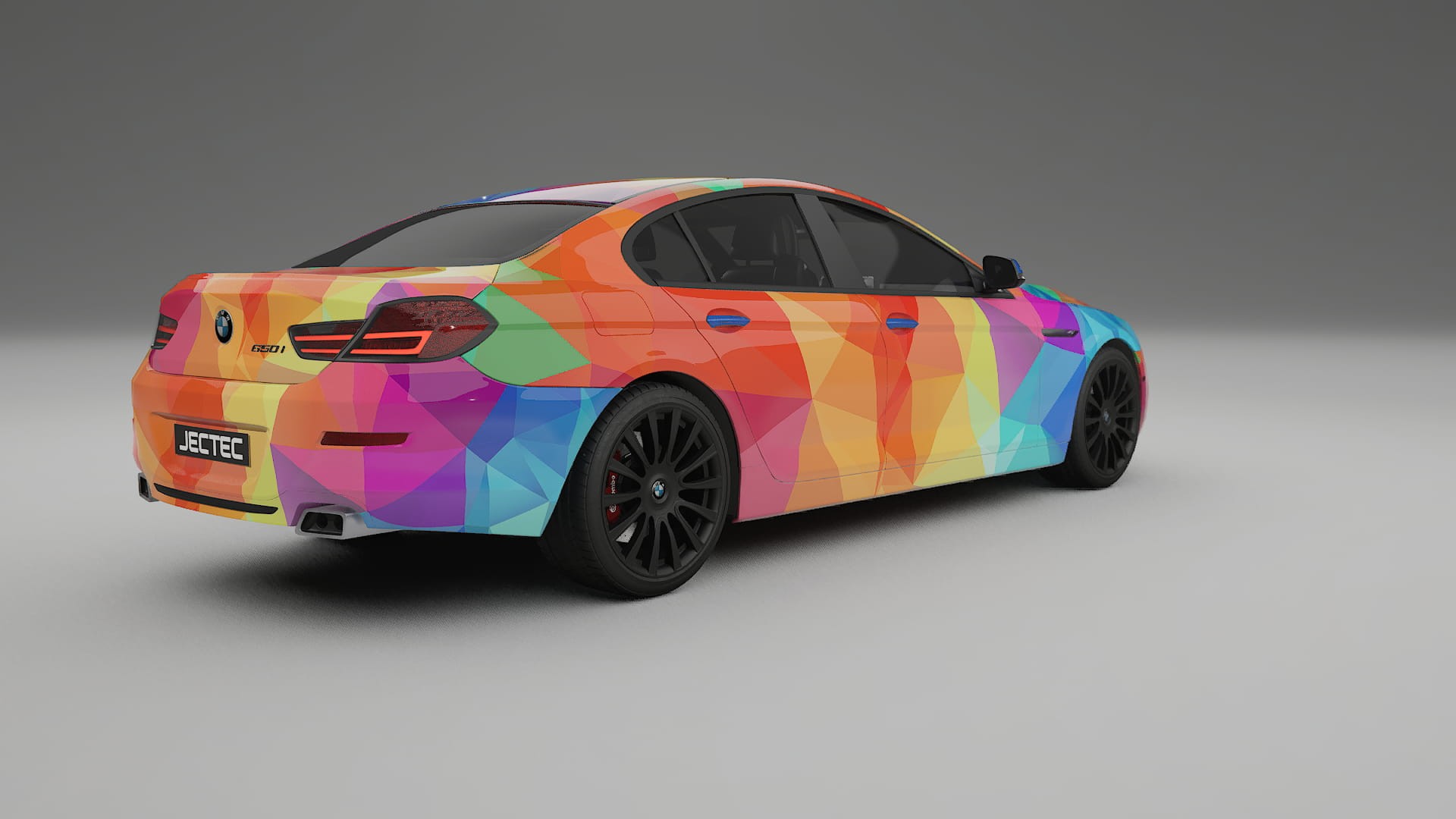 BMW 6 F06 VECTOR VIBE – Kit Wrap PPF Personalizzato in Pellicola Poliuretanica Stampabile