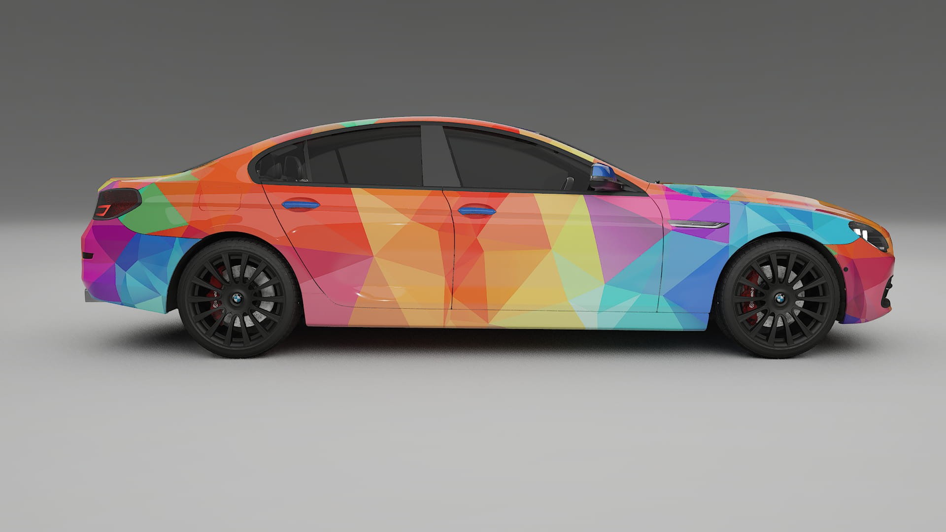 BMW 6 F06 VECTOR VIBE – Kit Wrap PPF Personalizzato in Pellicola Poliuretanica Stampabile