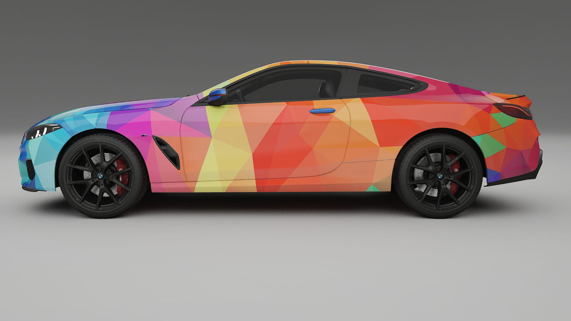 BMW 850 G15 VECTOR VIBE – Kit Wrap PPF Personalizzato in Pellicola Poliuretanica Stampabile