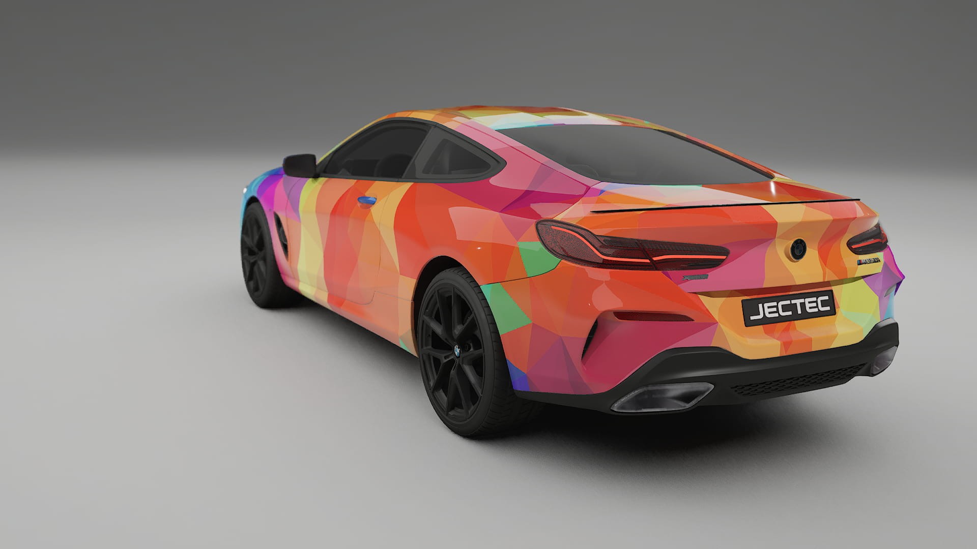 BMW 850 G15 VECTOR VIBE – Kit Wrap PPF Personalizzato in Pellicola Poliuretanica Stampabile