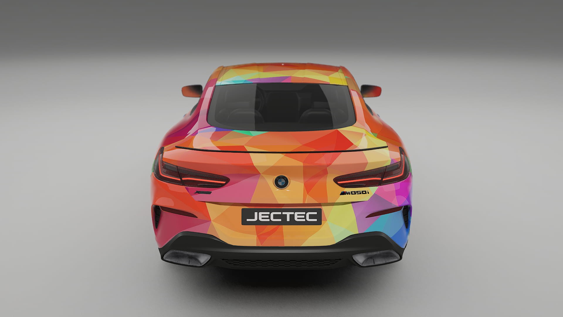 BMW 850 G15 VECTOR VIBE – Kit Wrap PPF Personalizzato in Pellicola Poliuretanica Stampabile