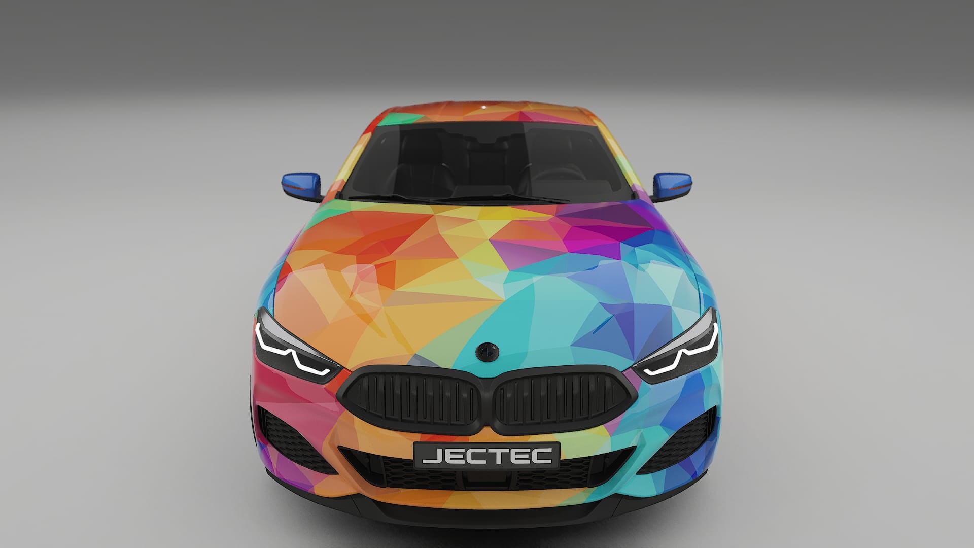 BMW 850 G15 VECTOR VIBE – Kit Wrap PPF Personalizzato in Pellicola Poliuretanica Stampabile