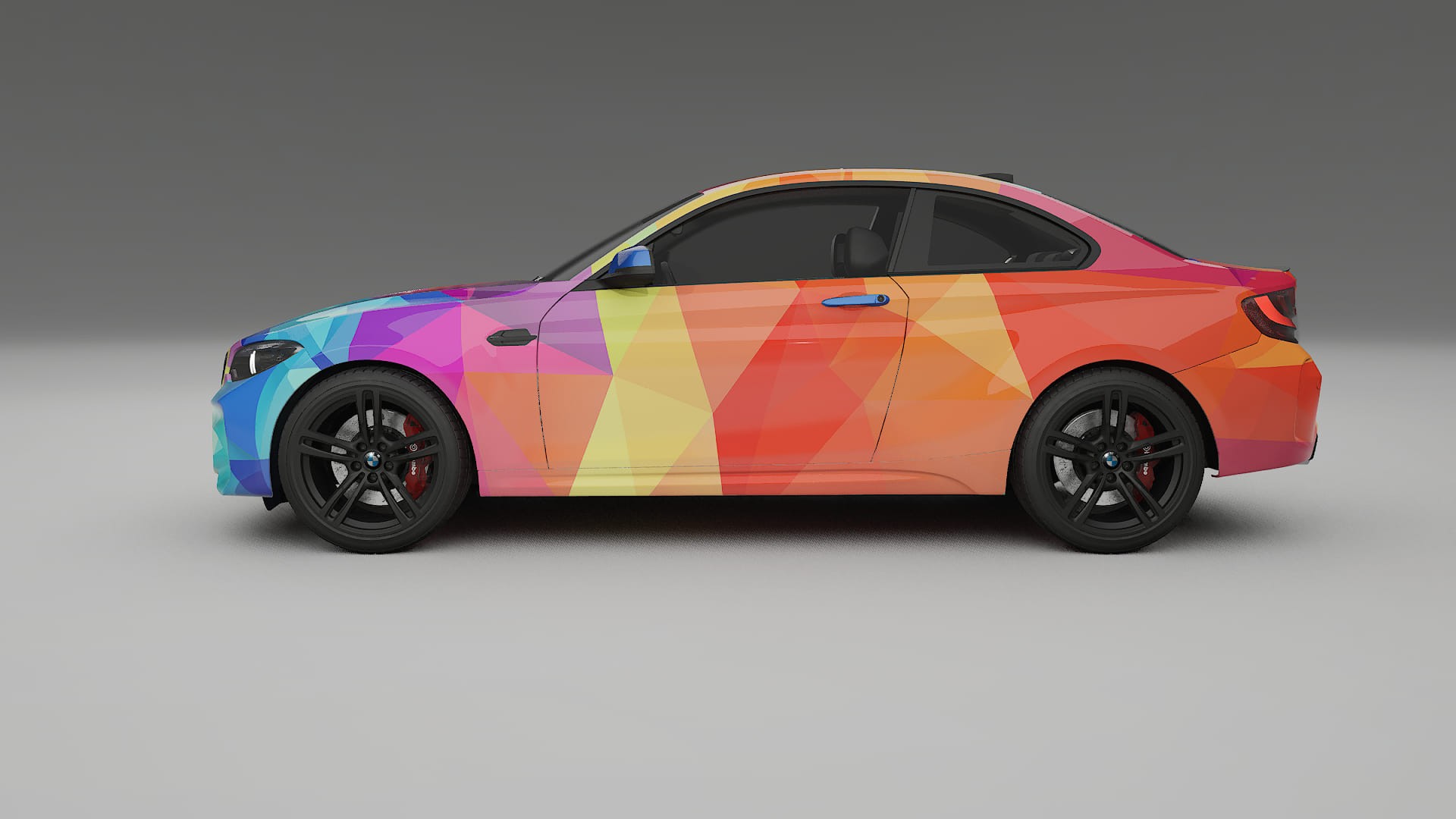 BMW M2 F87 facelift LCI VECTOR VIBE – Kit Wrap PPF Personalizzato in Pellicola Poliuretanica Stampabile