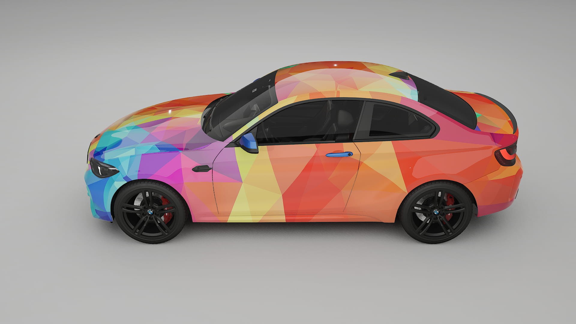 BMW M2 F87 facelift LCI VECTOR VIBE – Kit Wrap PPF Personalizzato in Pellicola Poliuretanica Stampabile