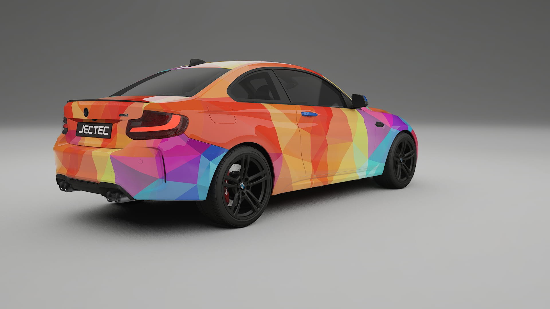 BMW M2 F87 facelift LCI VECTOR VIBE – Kit Wrap PPF Personalizzato in Pellicola Poliuretanica Stampabile