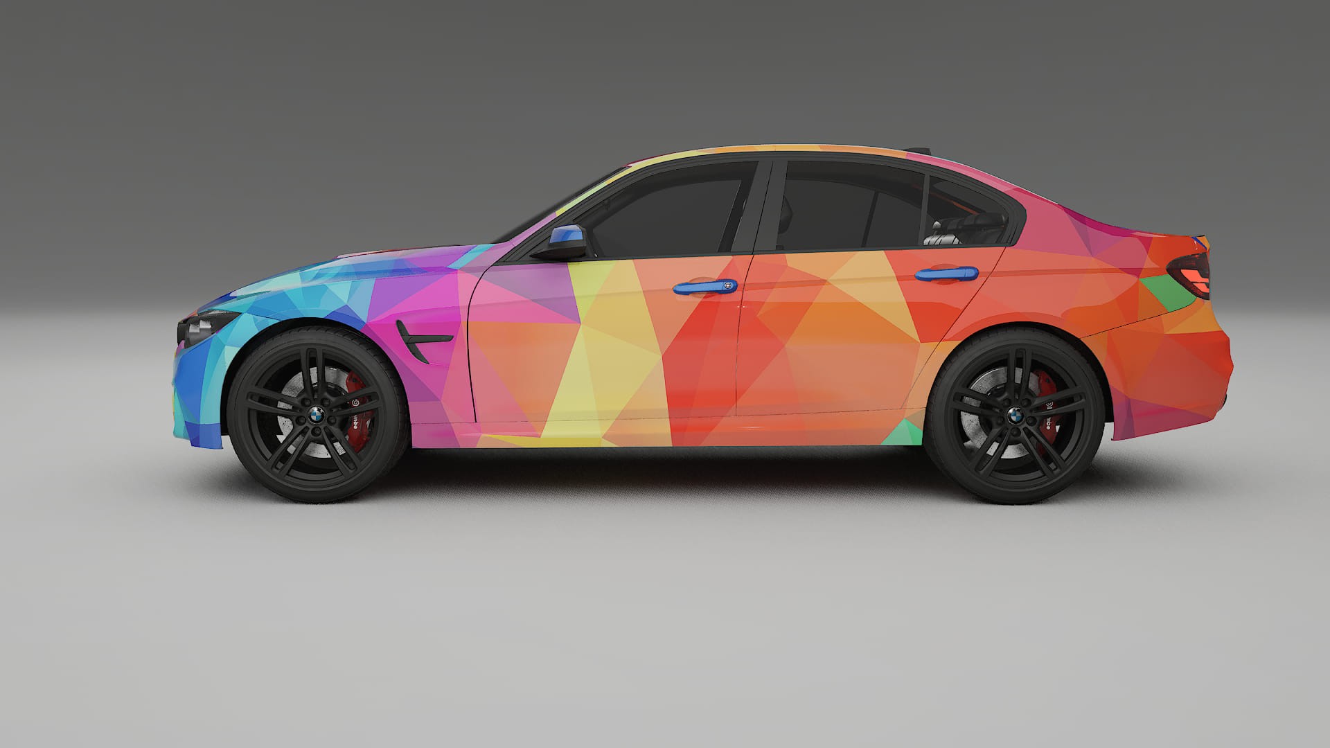 BMW M3 F80 VECTOR VIBE – Kit Wrap PPF Personalizzato in Pellicola Poliuretanica Stampabile