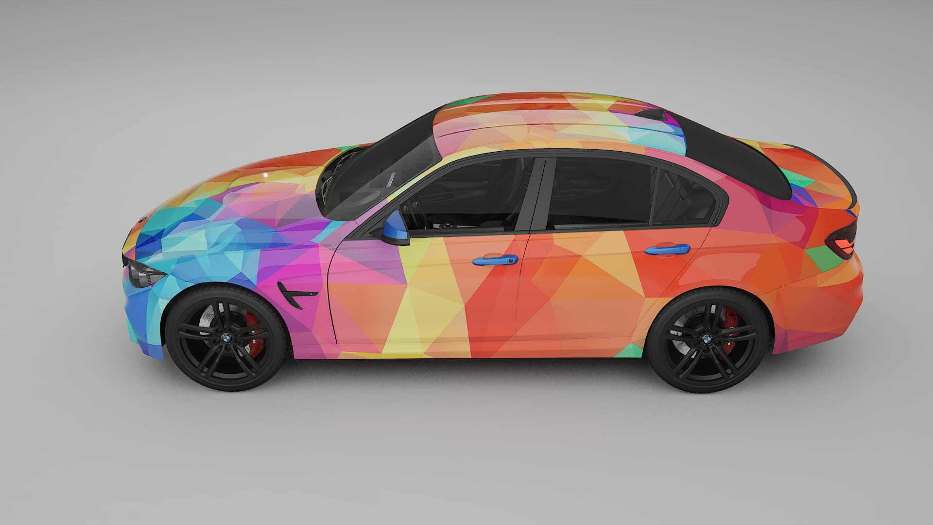 BMW M3 F80 VECTOR VIBE – Kit Wrap PPF Personalizzato in Pellicola Poliuretanica Stampabile