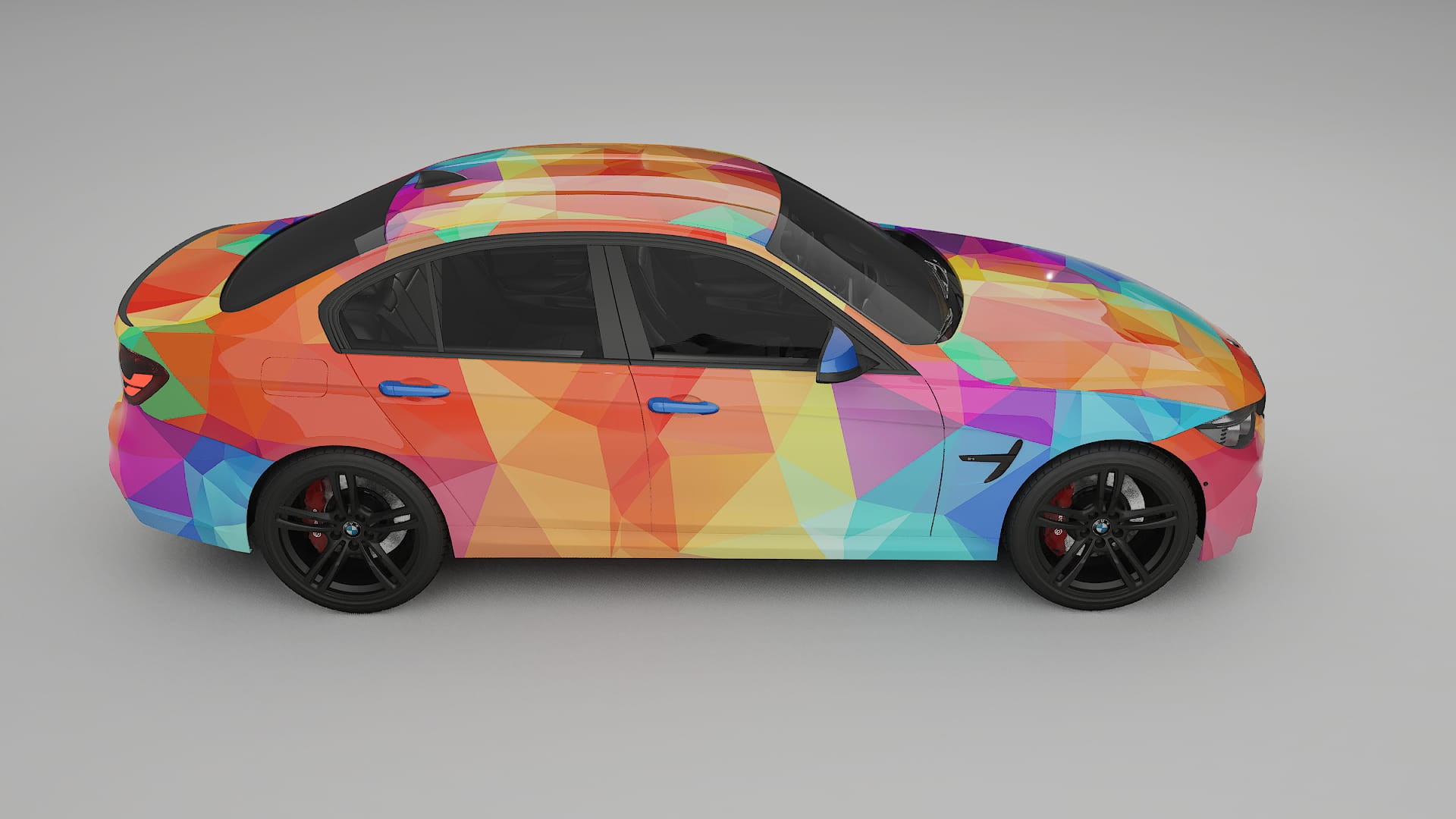 BMW M3 F80 VECTOR VIBE – Kit Wrap PPF Personalizzato in Pellicola Poliuretanica Stampabile