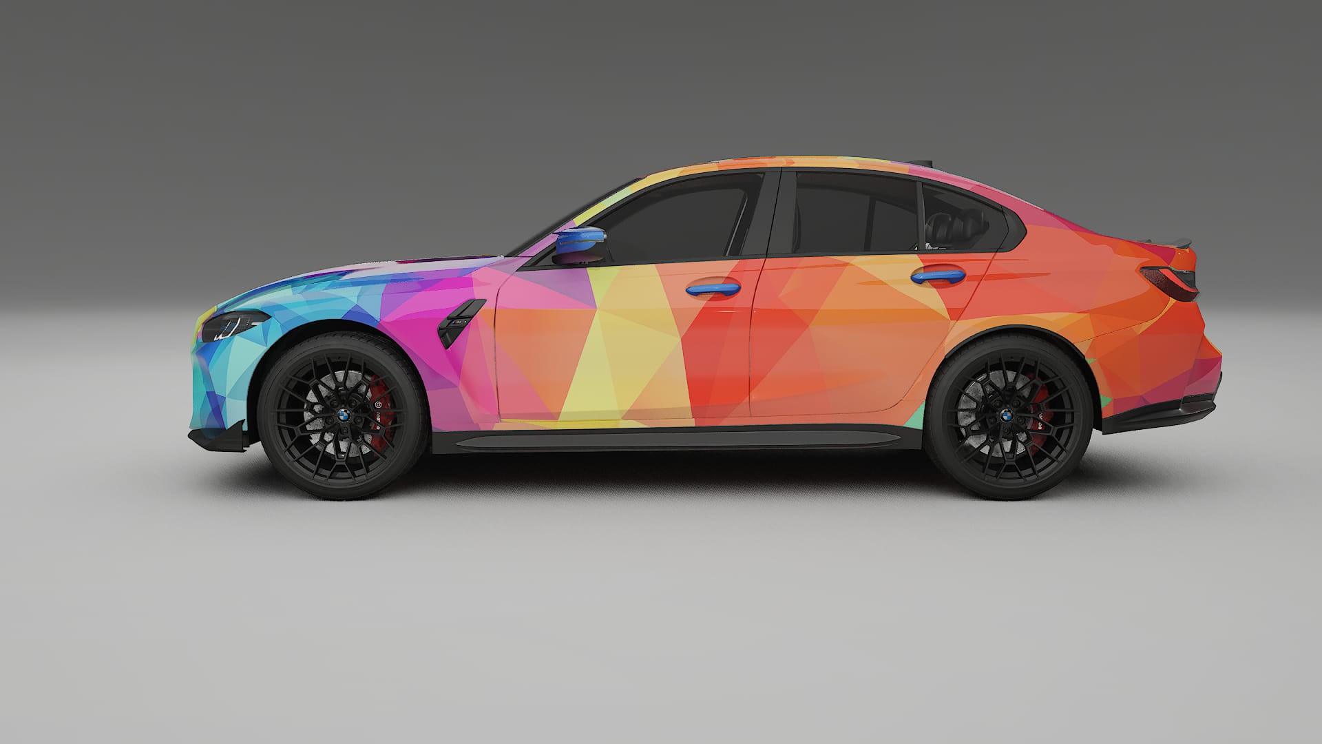 BMW M3 G80 Competition CS VECTOR VIBE – Kit Wrap PPF Personalizzato in Pellicola Poliuretanica Stampabile