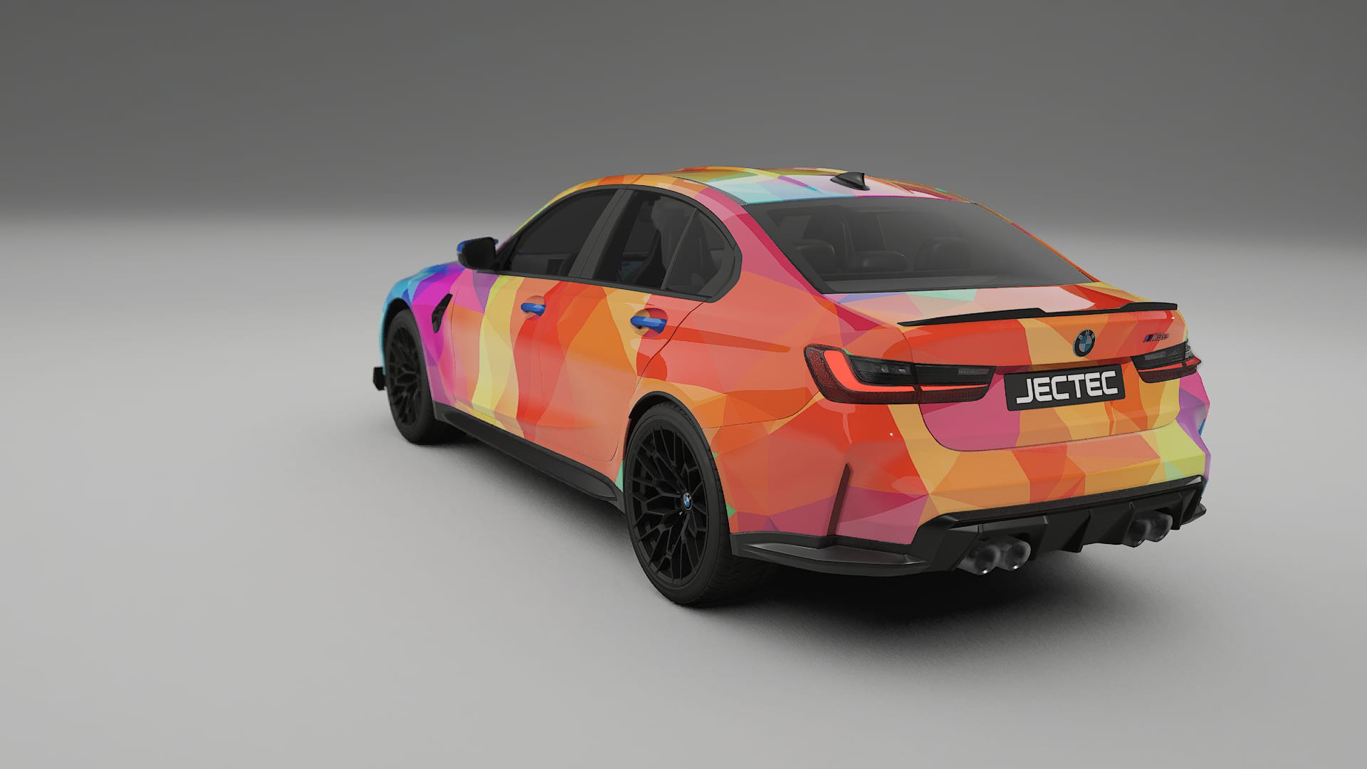 BMW M3 G80 Competition CS VECTOR VIBE – Kit Wrap PPF Personalizzato in Pellicola Poliuretanica Stampabile
