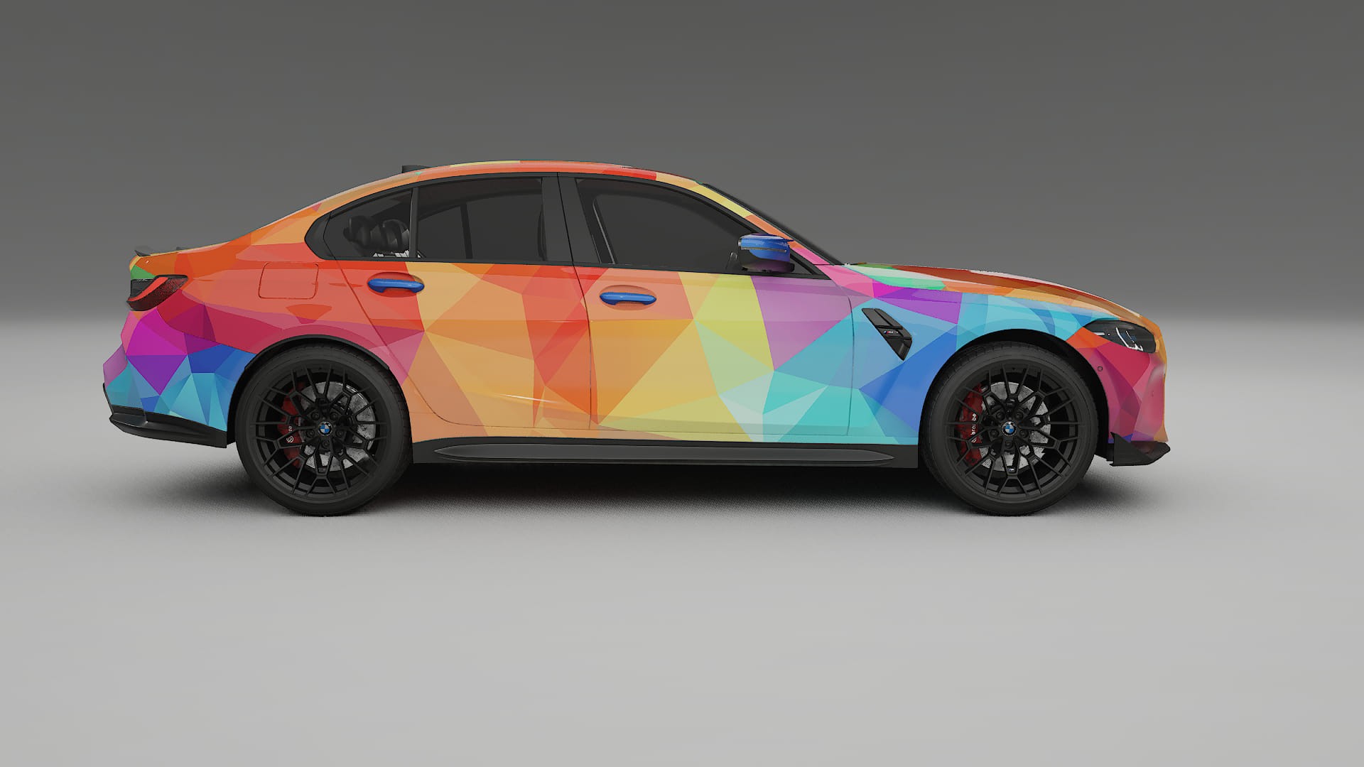 BMW M3 G80 Competition CS VECTOR VIBE – Kit Wrap PPF Personalizzato in Pellicola Poliuretanica Stampabile