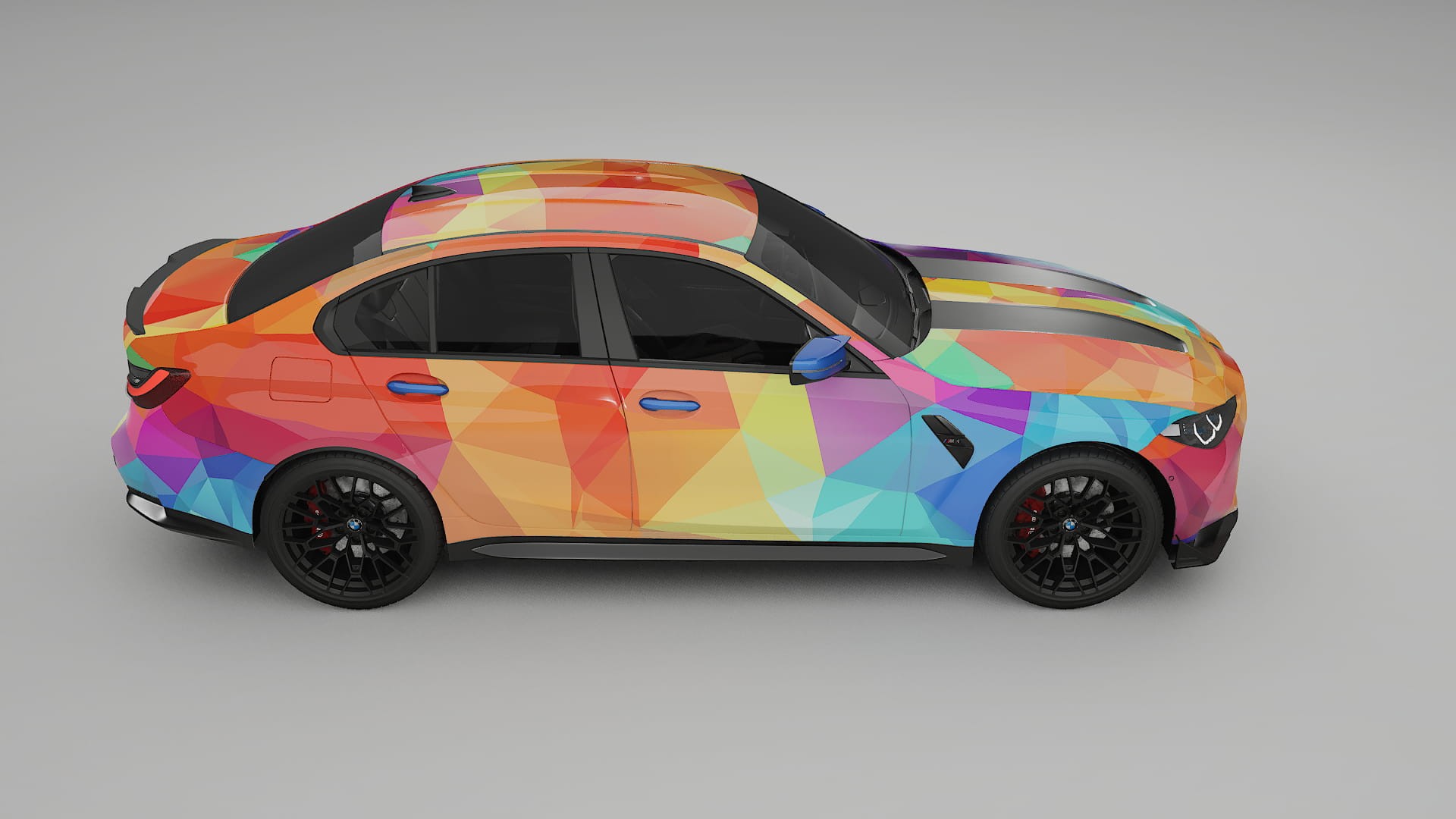 BMW M3 G80 Competition CS VECTOR VIBE – Kit Wrap PPF Personalizzato in Pellicola Poliuretanica Stampabile