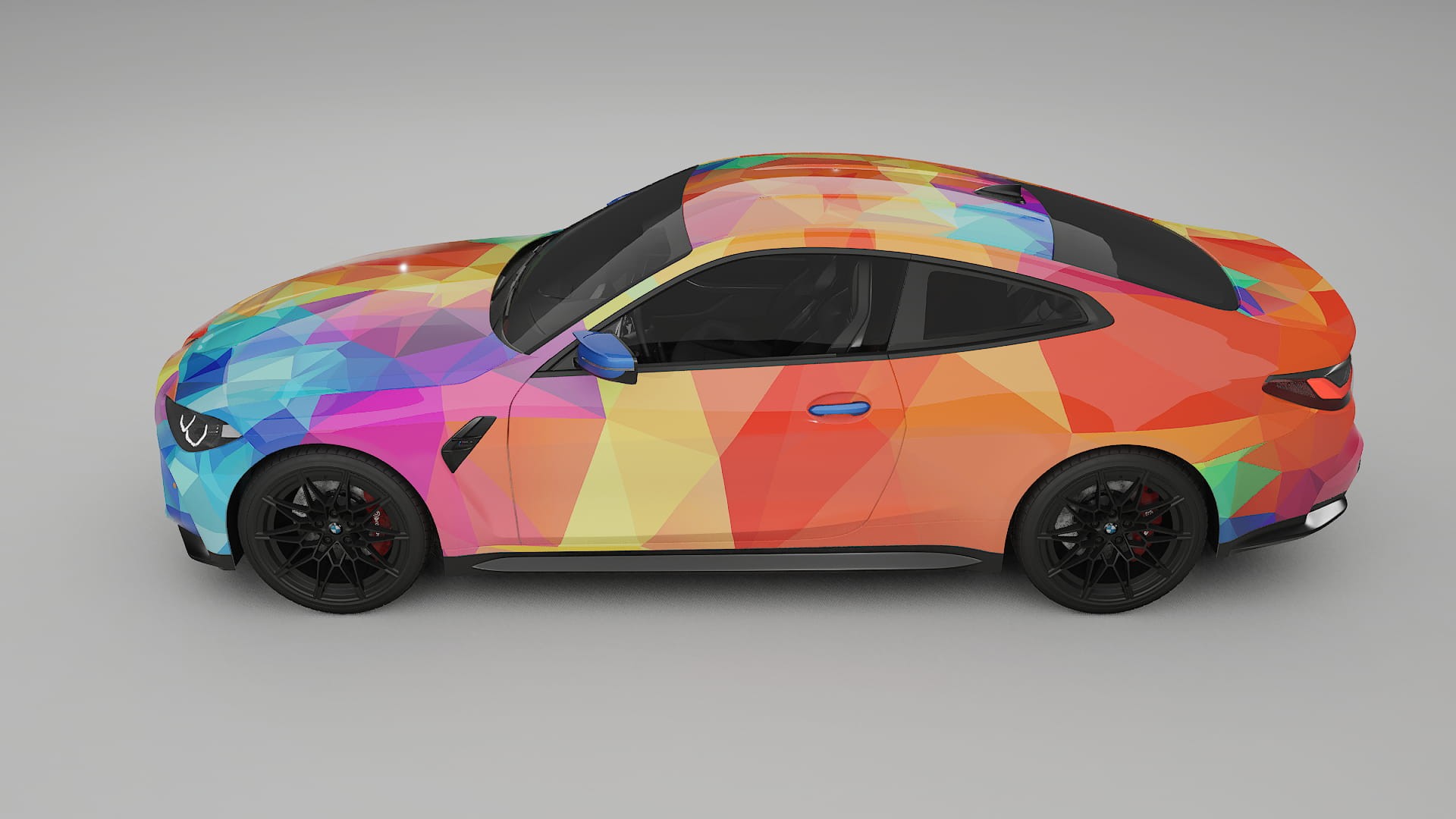 BMW M4 G82 VECTOR VIBE – Kit Wrap PPF Personalizzato in Pellicola Poliuretanica Stampabile