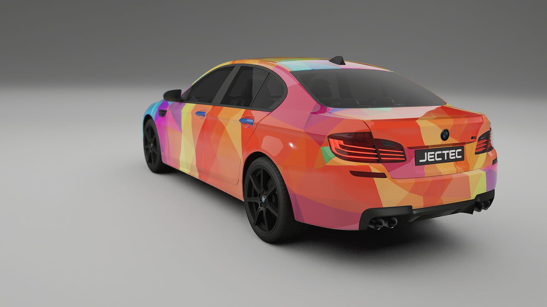 BMW M5 F10 VECTOR VIBE – Kit Wrap PPF Personalizzato in Pellicola Poliuretanica Stampabile