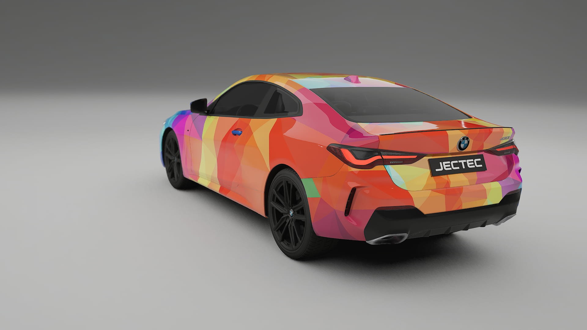 BMW M440i G26 VECTOR VIBE – Kit Wrap PPF Personalizzato in Pellicola Poliuretanica Stampabile