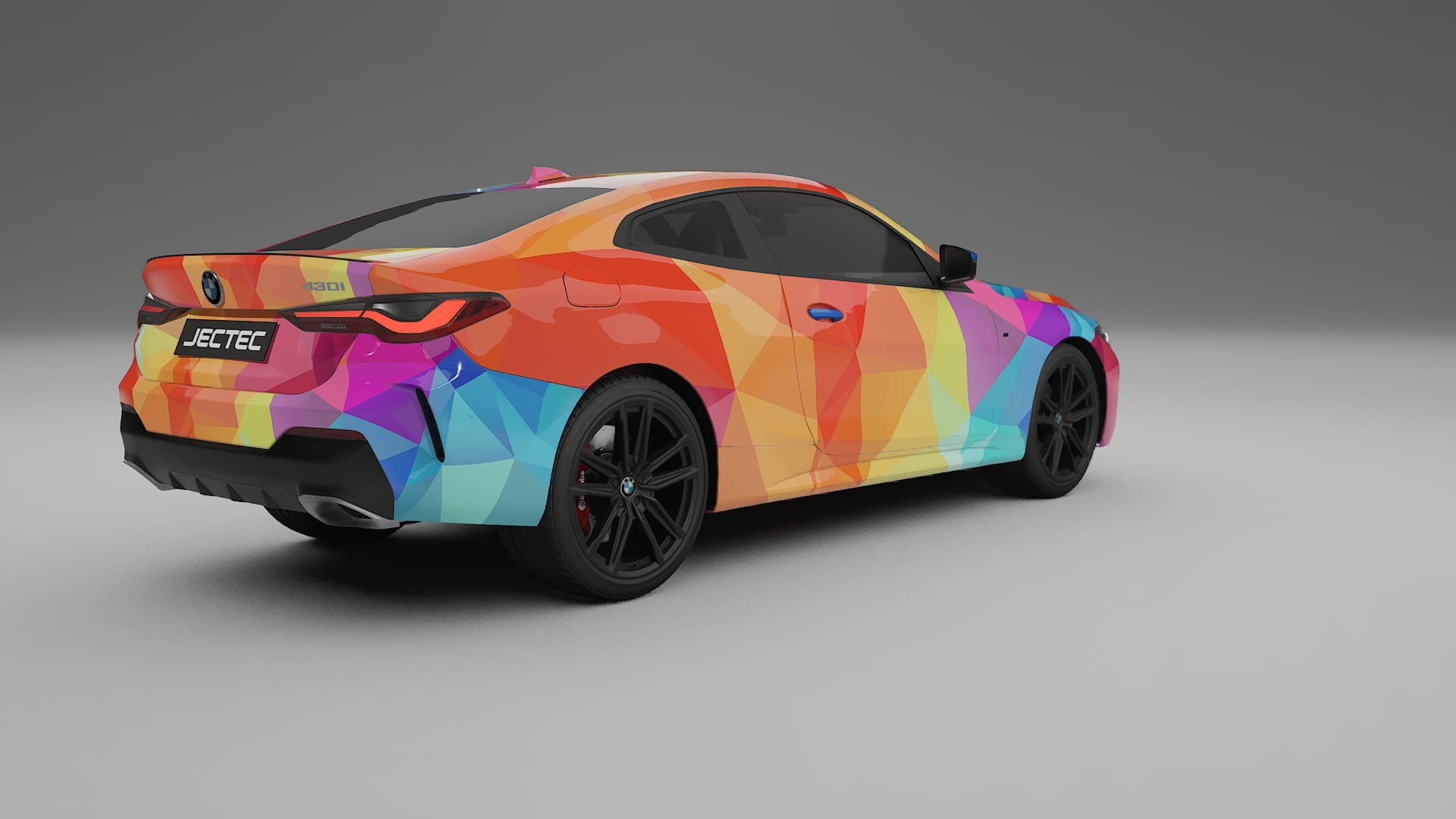 BMW M440i G26 VECTOR VIBE – Kit Wrap PPF Personalizzato in Pellicola Poliuretanica Stampabile