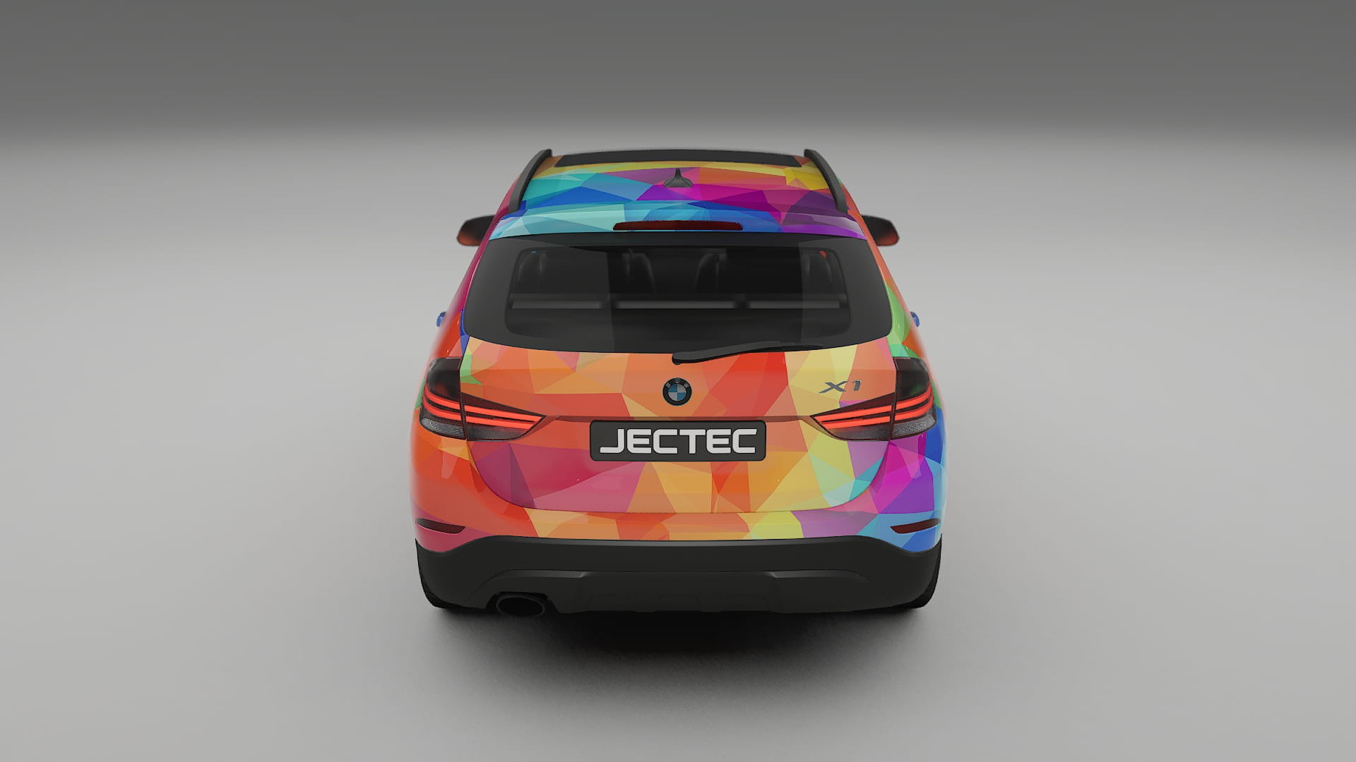BMW X1 E84 VECTOR VIBE – Kit Wrap PPF Personalizzato in Pellicola Poliuretanica Stampabile