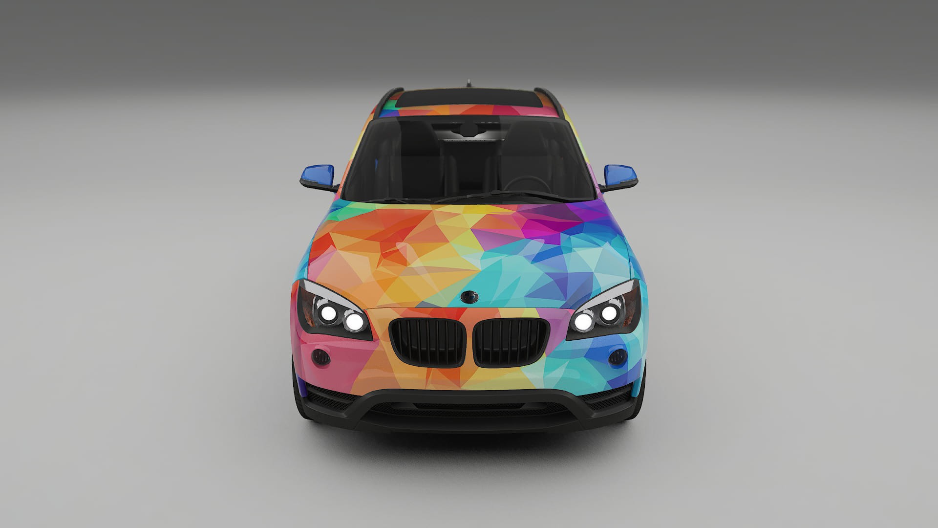 BMW X1 E84 VECTOR VIBE – Kit Wrap PPF Personalizzato in Pellicola Poliuretanica Stampabile