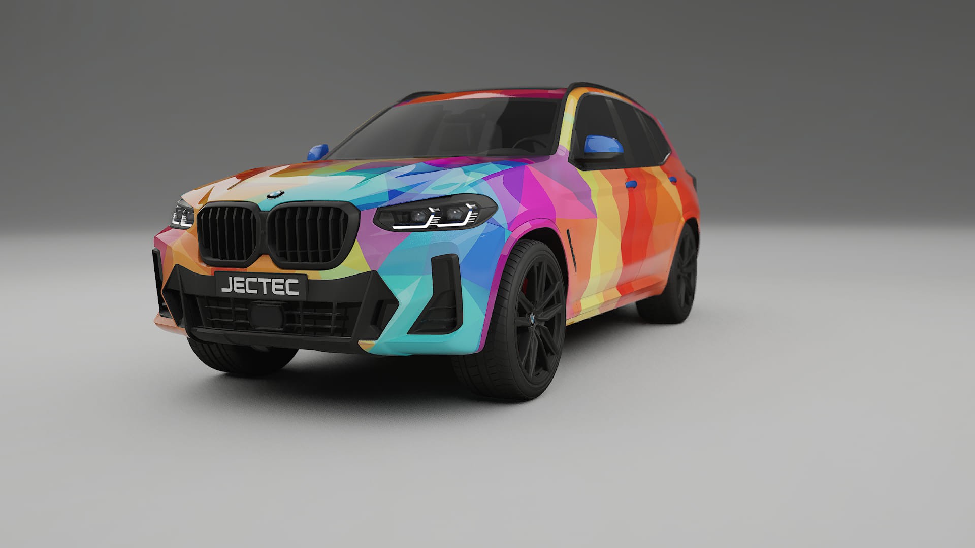 BMW X3 G01 facelift VECTOR WIBE Designed Wrap PPF Kit – Printable Polyurethane Film