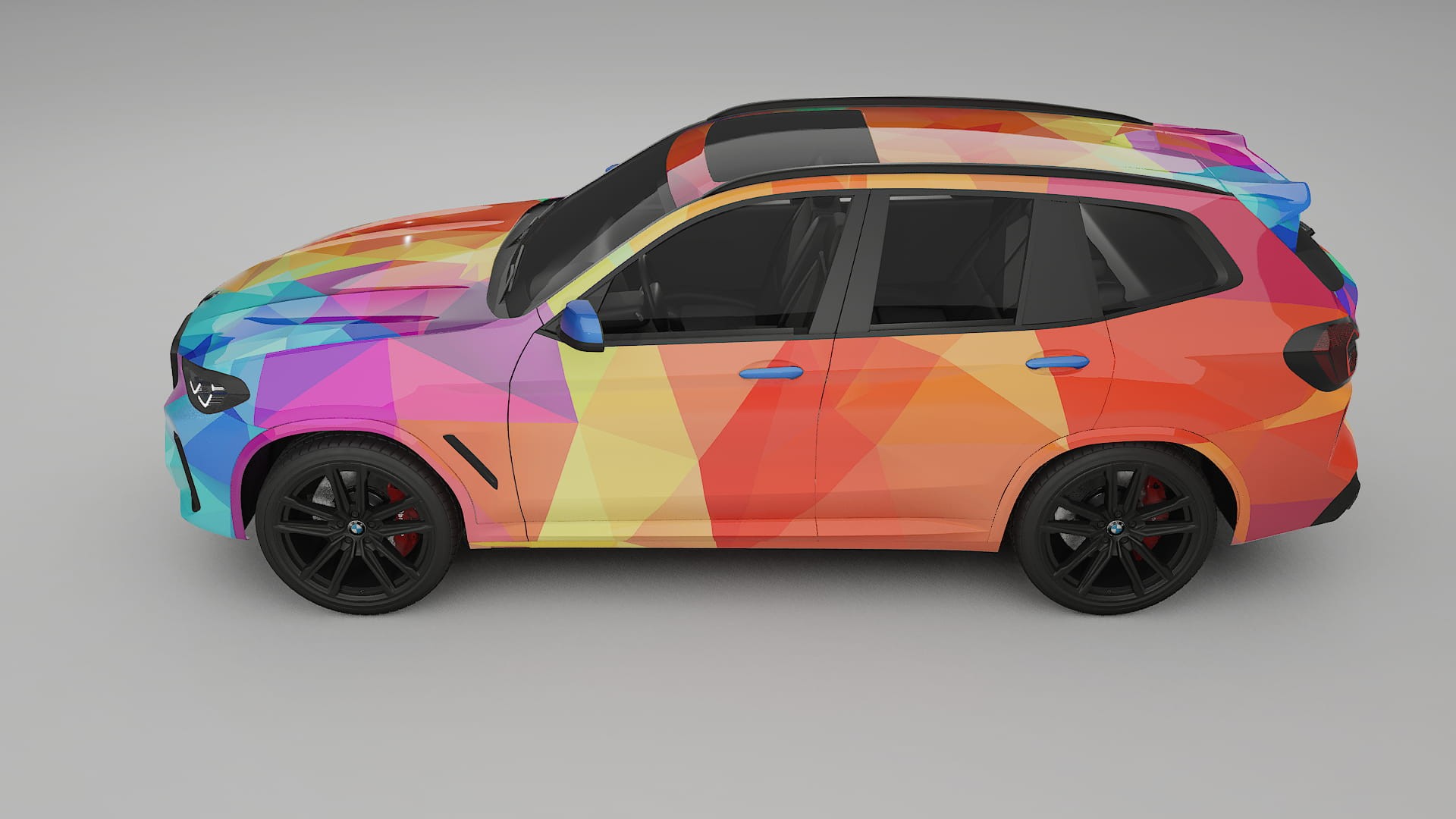 BMW X3 G01 facelift VECTOR VIBE – Kit Wrap PPF Personalizzato in Pellicola Poliuretanica Stampabile