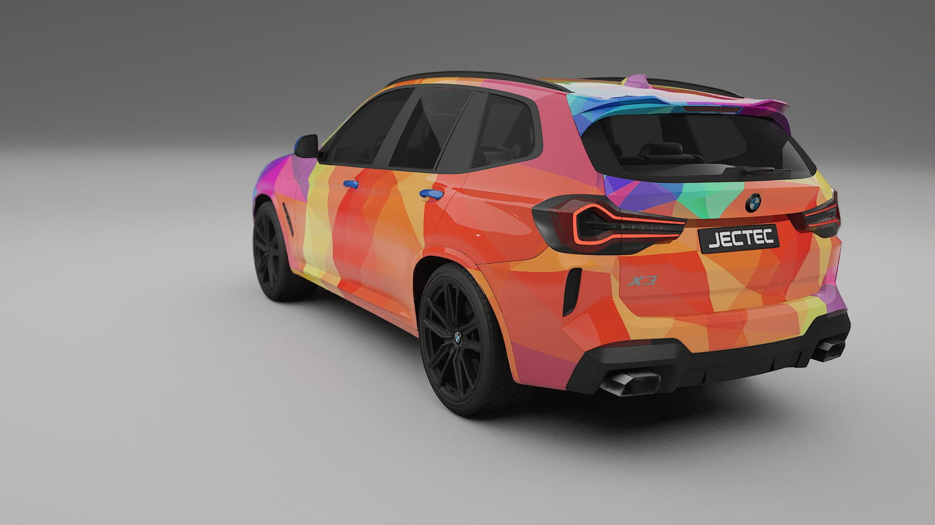 BMW X3 G01 facelift VECTOR VIBE – Kit Wrap PPF Personalizzato in Pellicola Poliuretanica Stampabile