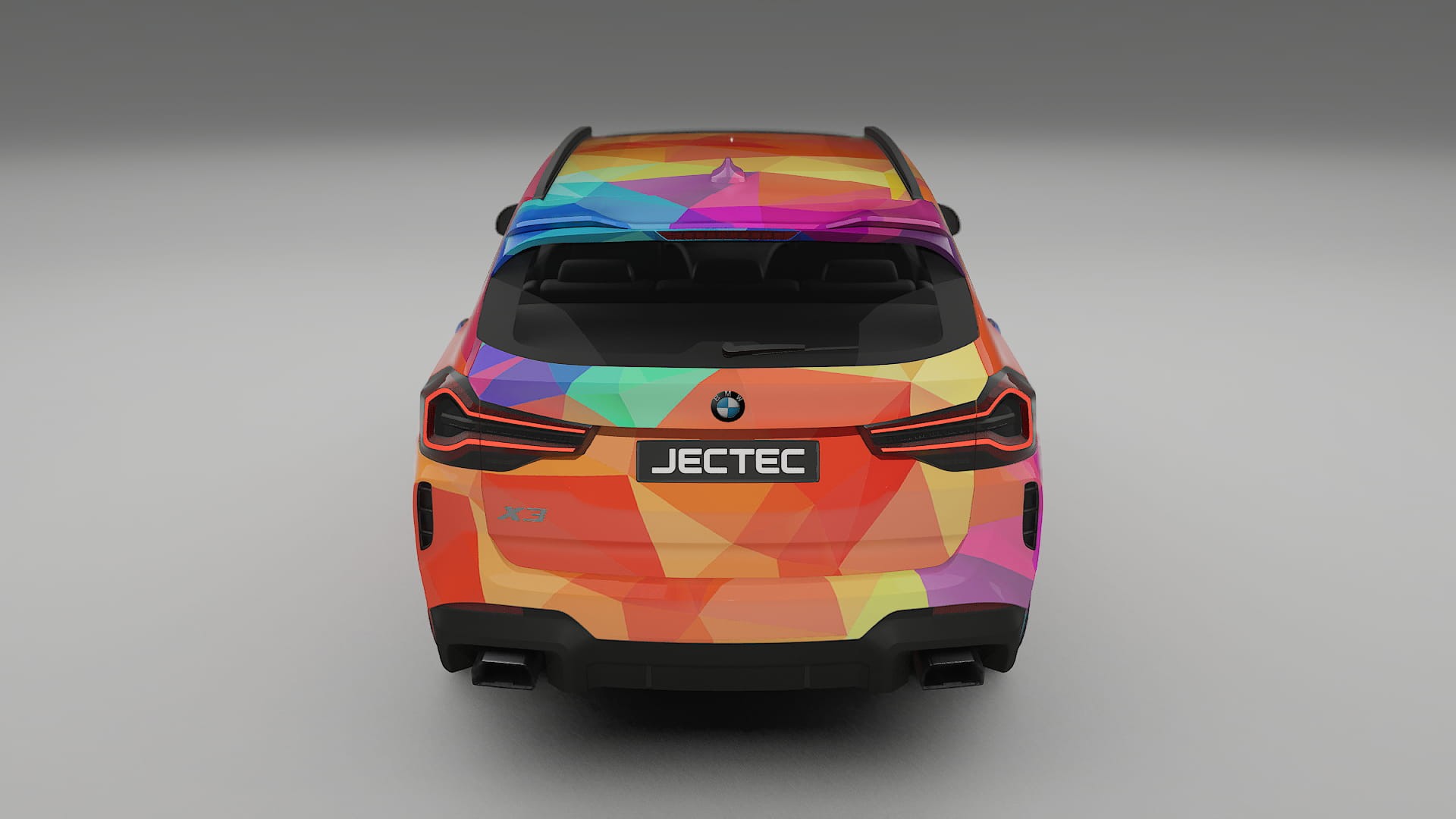BMW X3 G01 facelift VECTOR VIBE – Kit Wrap PPF Personalizzato in Pellicola Poliuretanica Stampabile