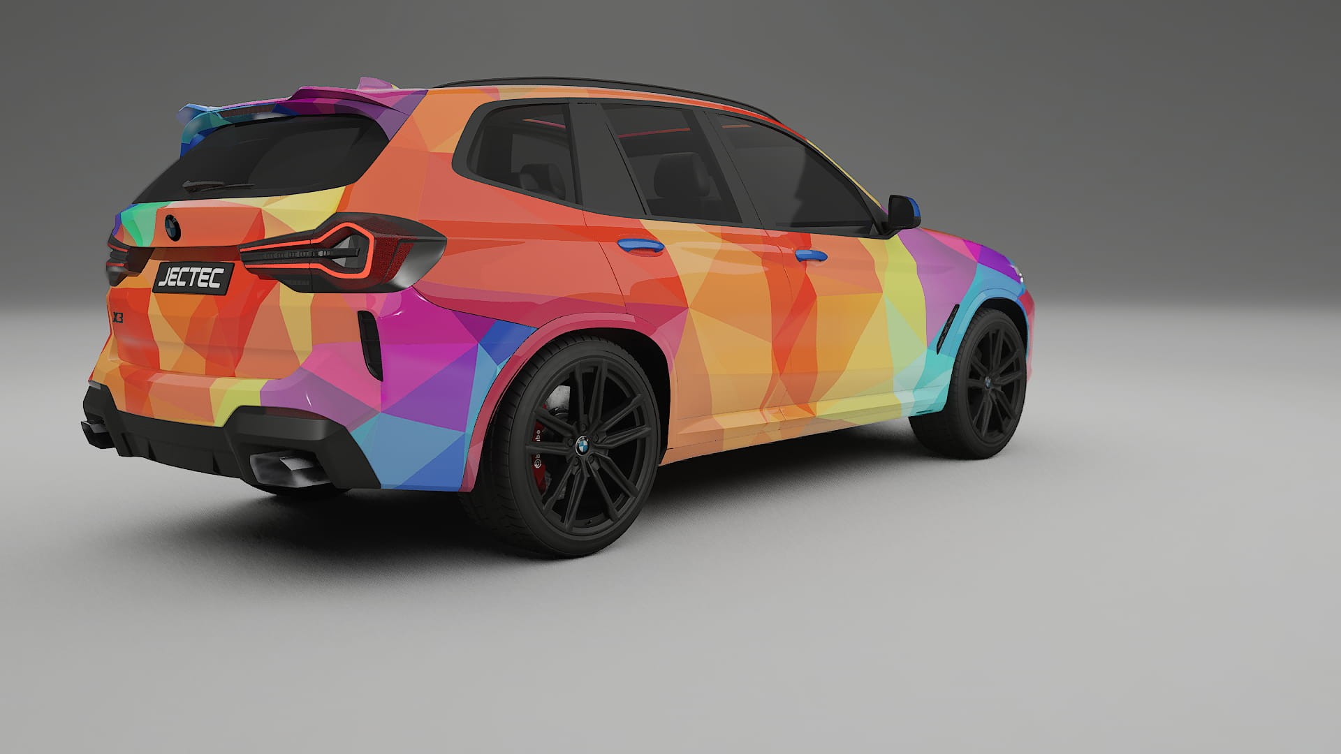 BMW X3 G01 facelift VECTOR VIBE – Kit Wrap PPF Personalizzato in Pellicola Poliuretanica Stampabile