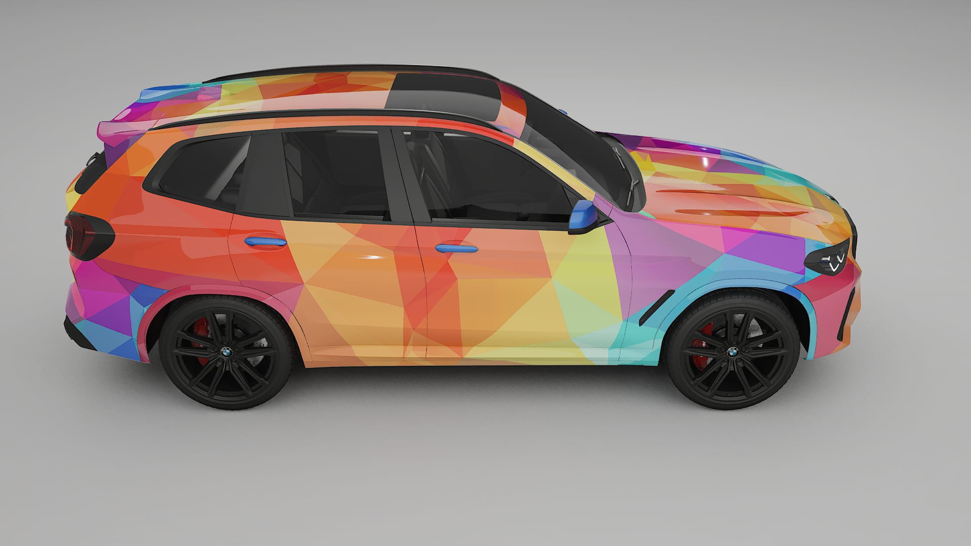 BMW X3 G01 facelift VECTOR VIBE – Kit Wrap PPF Personalizzato in Pellicola Poliuretanica Stampabile