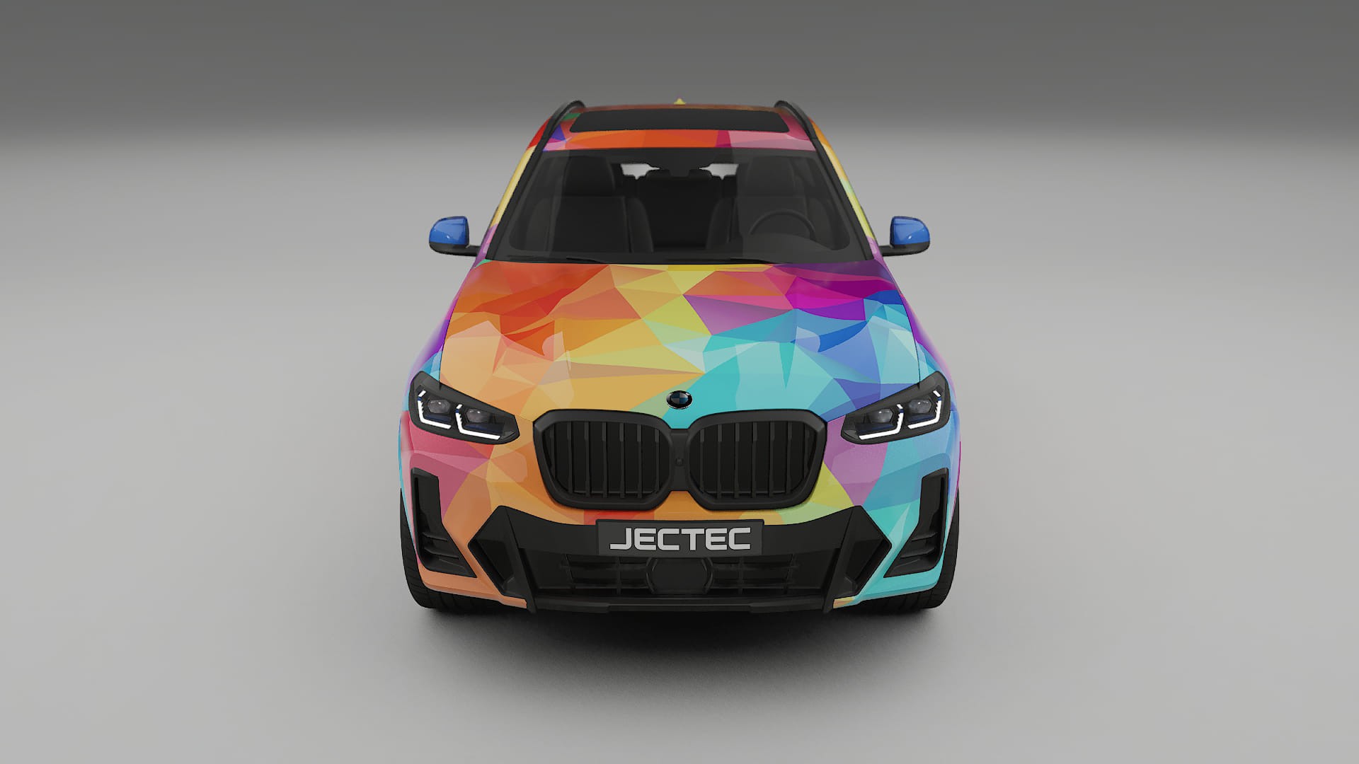 BMW X3 G01 facelift VECTOR VIBE – Kit Wrap PPF Personalizzato in Pellicola Poliuretanica Stampabile